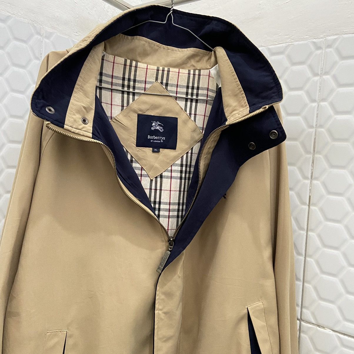 Burberry × Burberry Prorsum 🛒SENDOFFER🛒 Vintage Burberrys Parka Jacket Size US XL / EU 56 / 4 - 2 Thumbnail