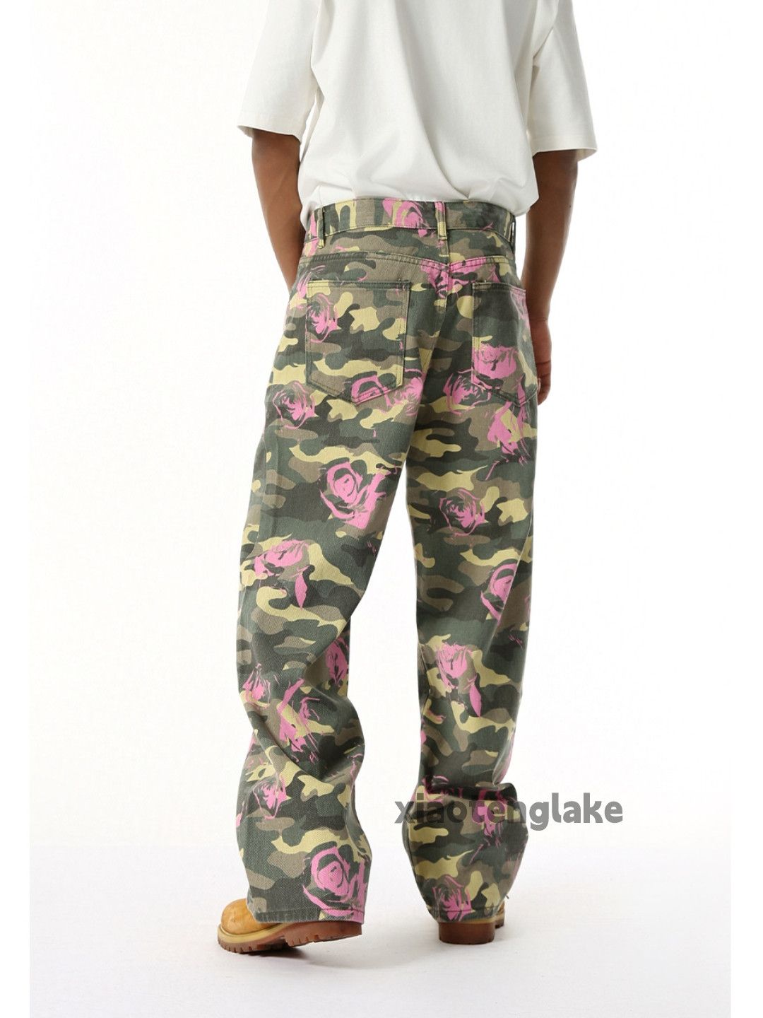 Designer × Japanese Brand × Vintage Utility full pattern graphic hiphop loose cargo pants Size US 33 - 5 Thumbnail