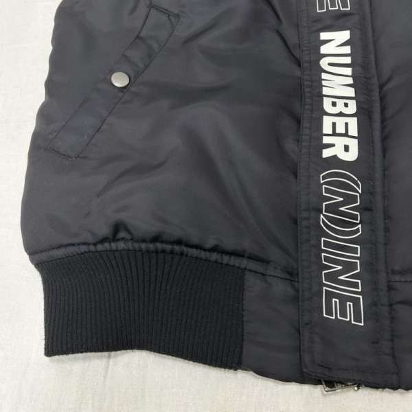 Number (N)ine OFFER OK🔥 Number Nine Nylon Bomber Jacket japan Size US S / EU 44-46 / 1 - 8 Thumbnail