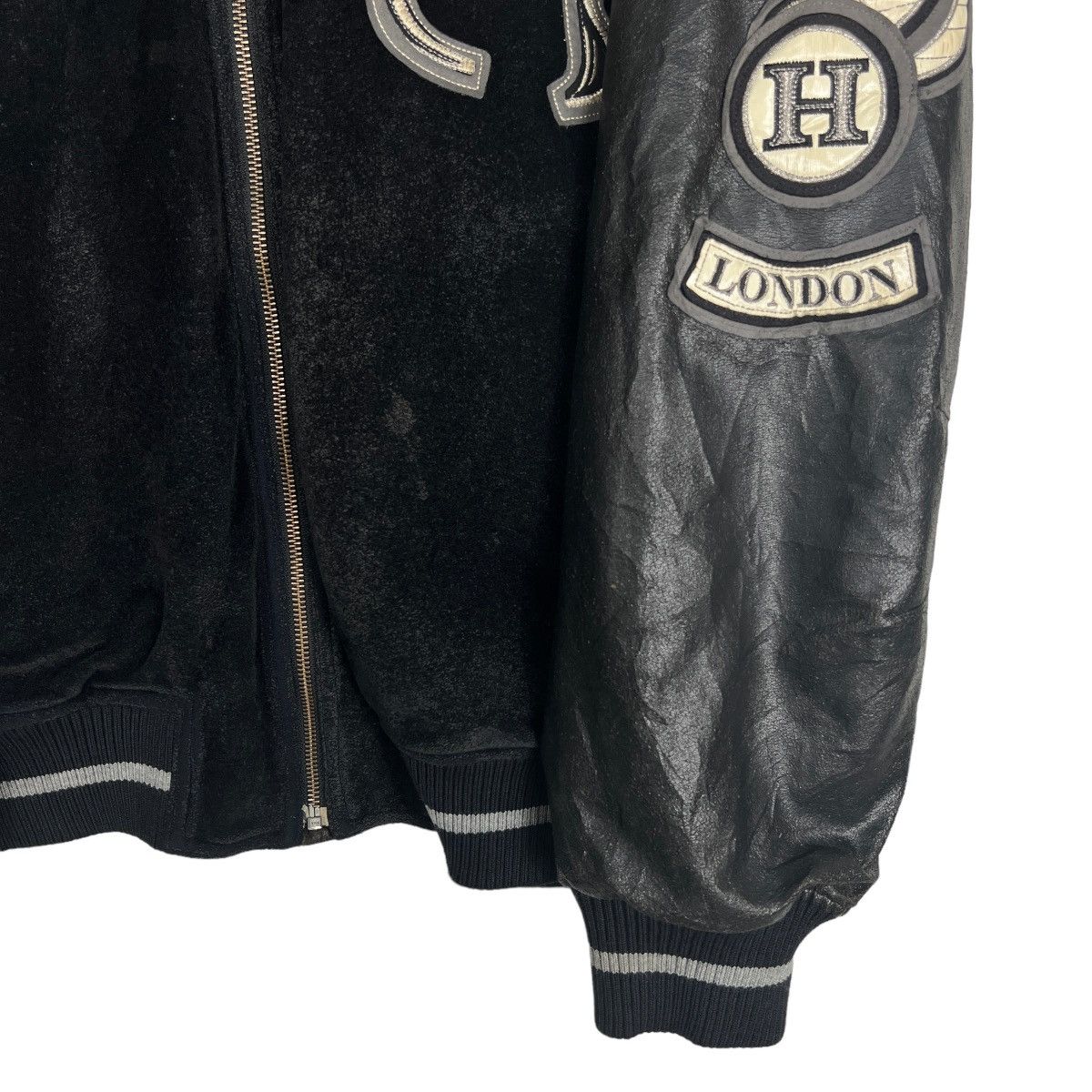 Hardy Amies 🔥 VINTAGE HARDY AMIES SPORT EMBOIDERY BOMBER JACKET Size US XL / EU 56 / 4 - 7 Thumbnail