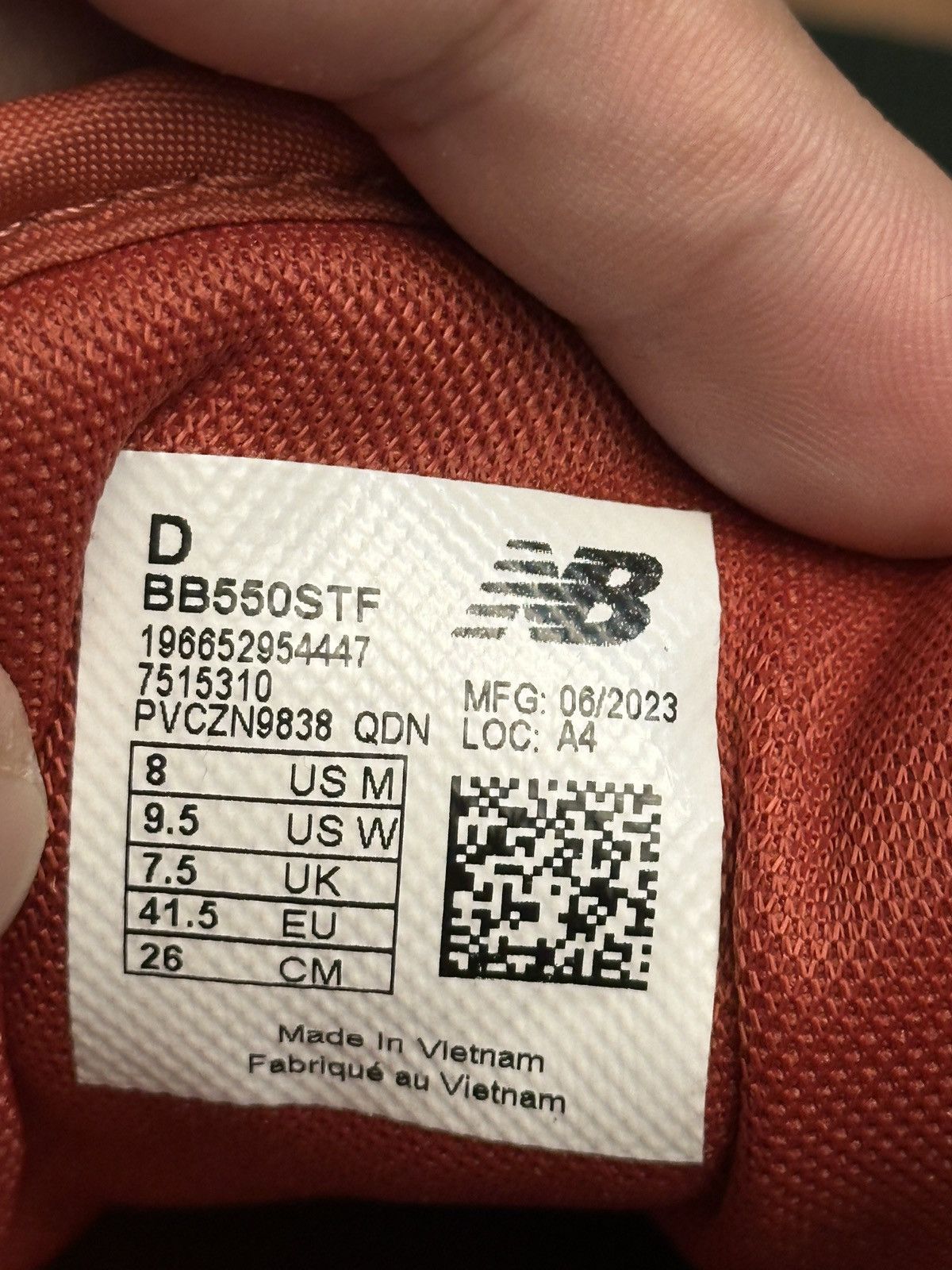 New Balance New balance 550 Size US 8 / EU 41 - 7 Thumbnail