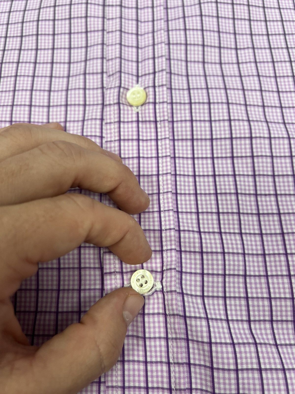 Etro ETRO Milano Check Shirt Button Up Long Sleeve Size US L / EU 52-54 / 3 - 9 Thumbnail