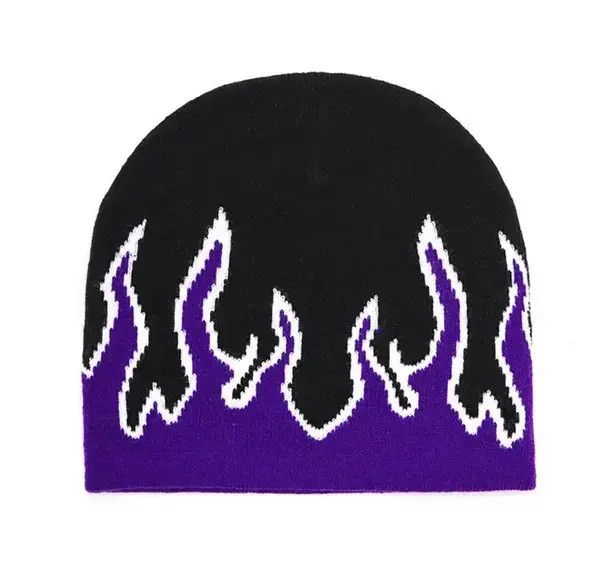 Other Inferno Fire Flame Beanie Size ONE SIZE - 4 Thumbnail