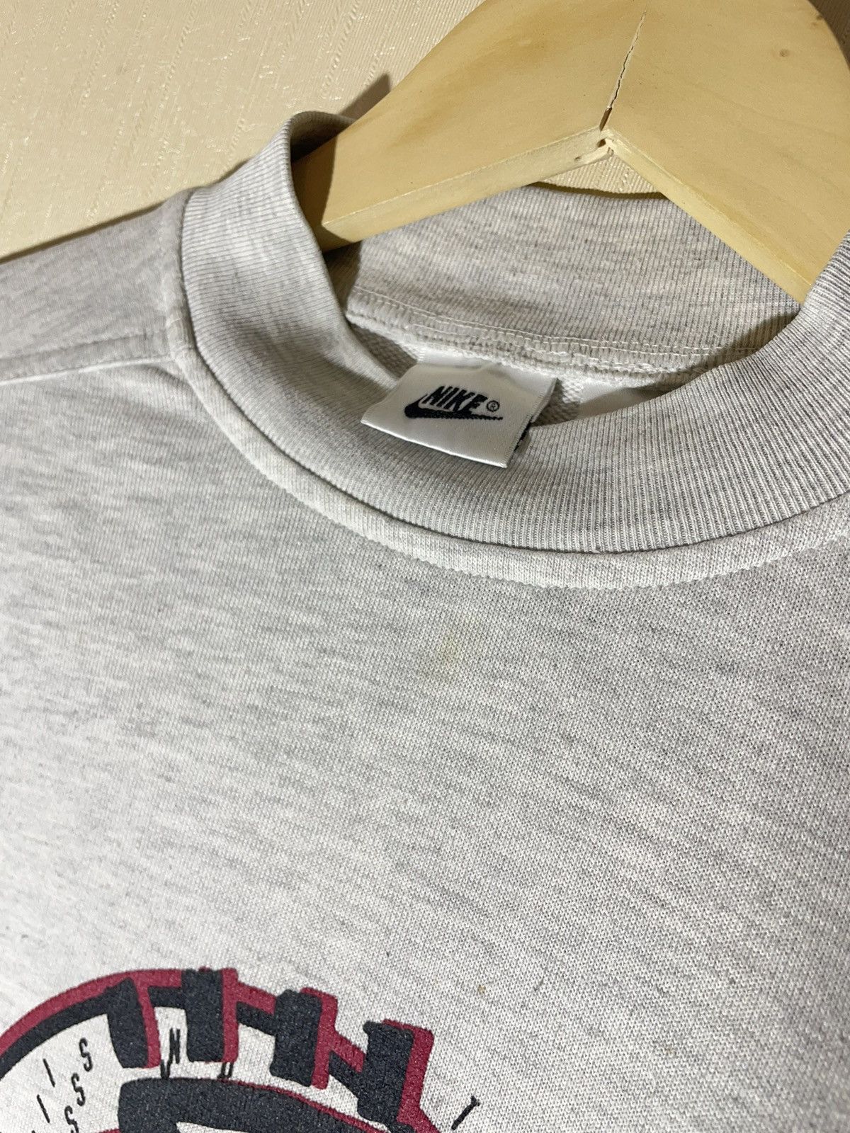 Nike × Vintage Nike vintage streetwear sweatshirt 90s Size L / US 10 / IT 46 - 8 Thumbnail