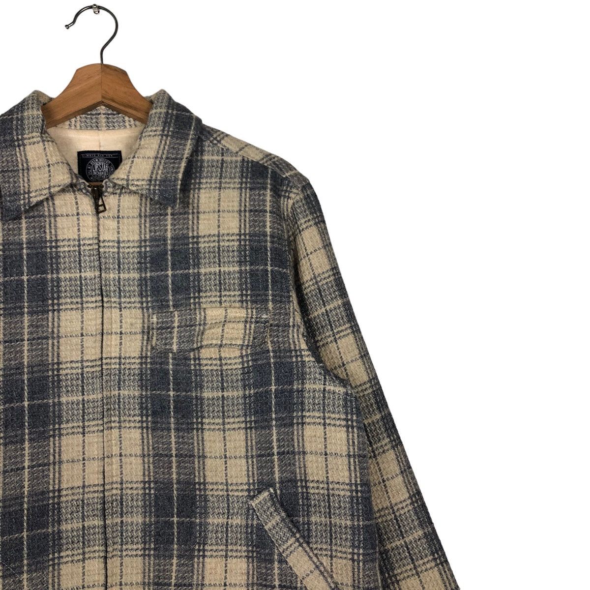 Hysteric Glamour 🔥Vintage Work Jacket Lipstar Japan Made Tartan Design Size US M / EU 48-50 / 2 - 6 Thumbnail