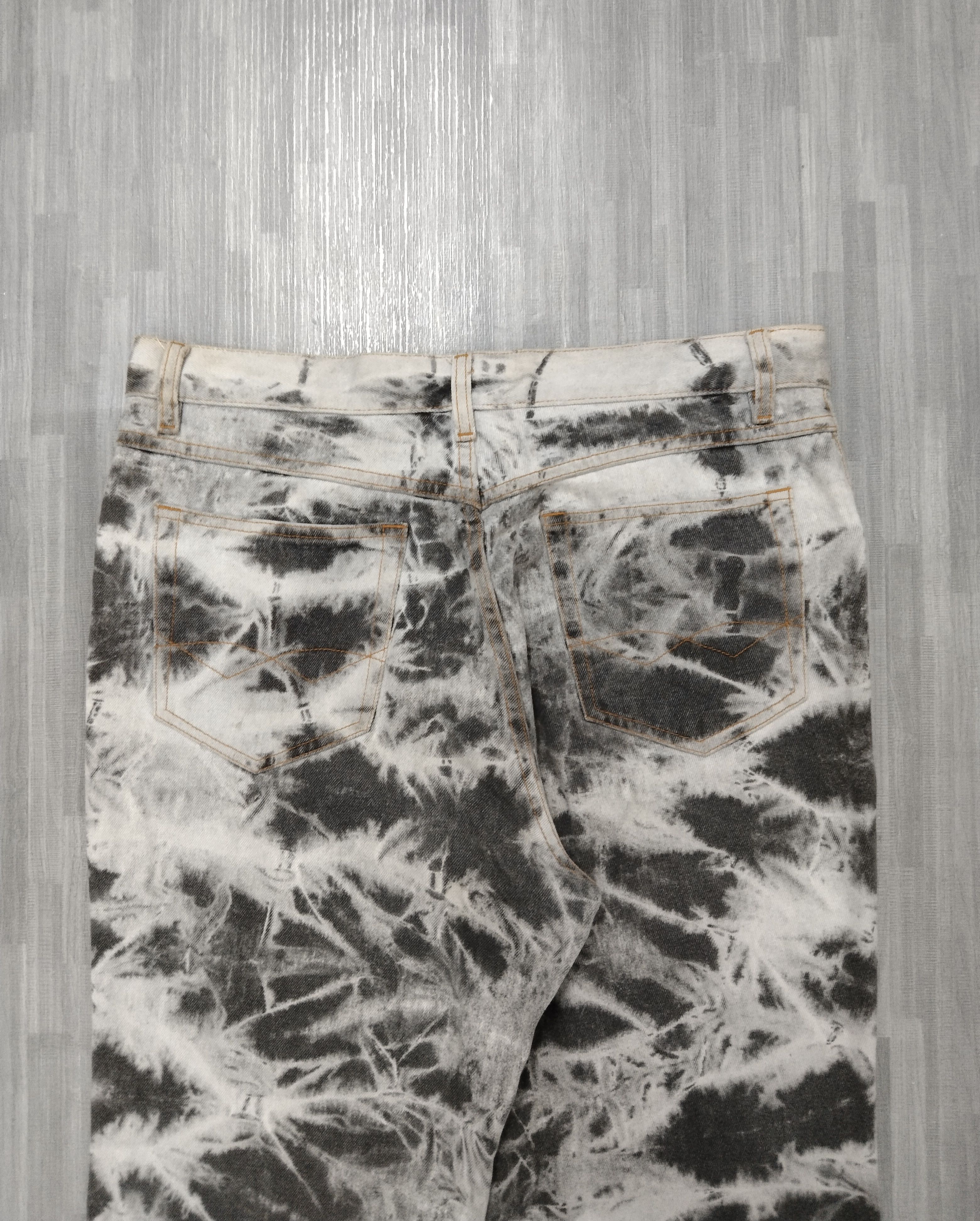 Japanese Brand OG SICK FLARE AMORE PURE DENIM PANTS Size US 33 - 5 Thumbnail