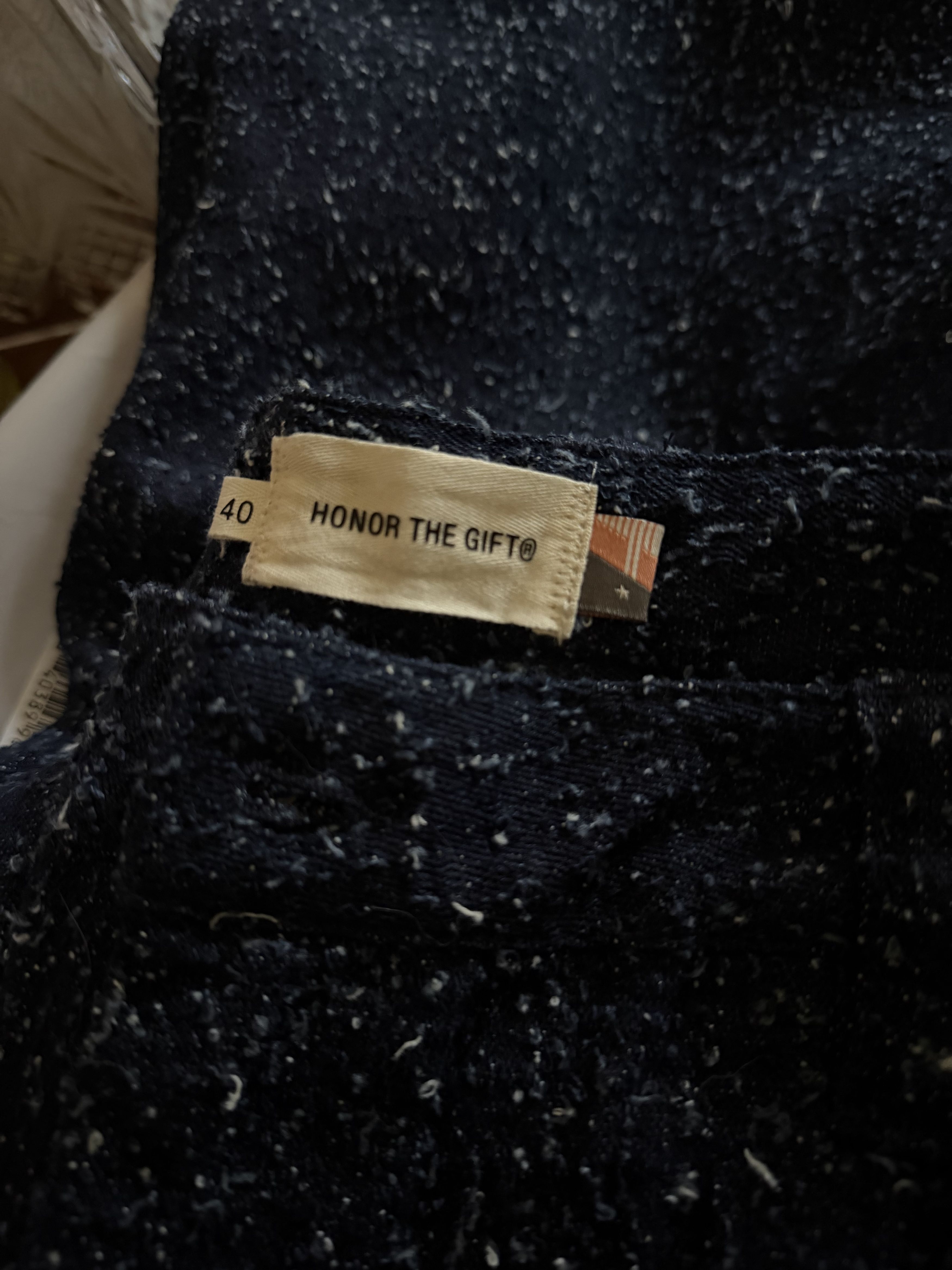 Honor the Gift Nep Yarn Wide Leg - Blue Size US 40 / EU 56 - 6 Thumbnail