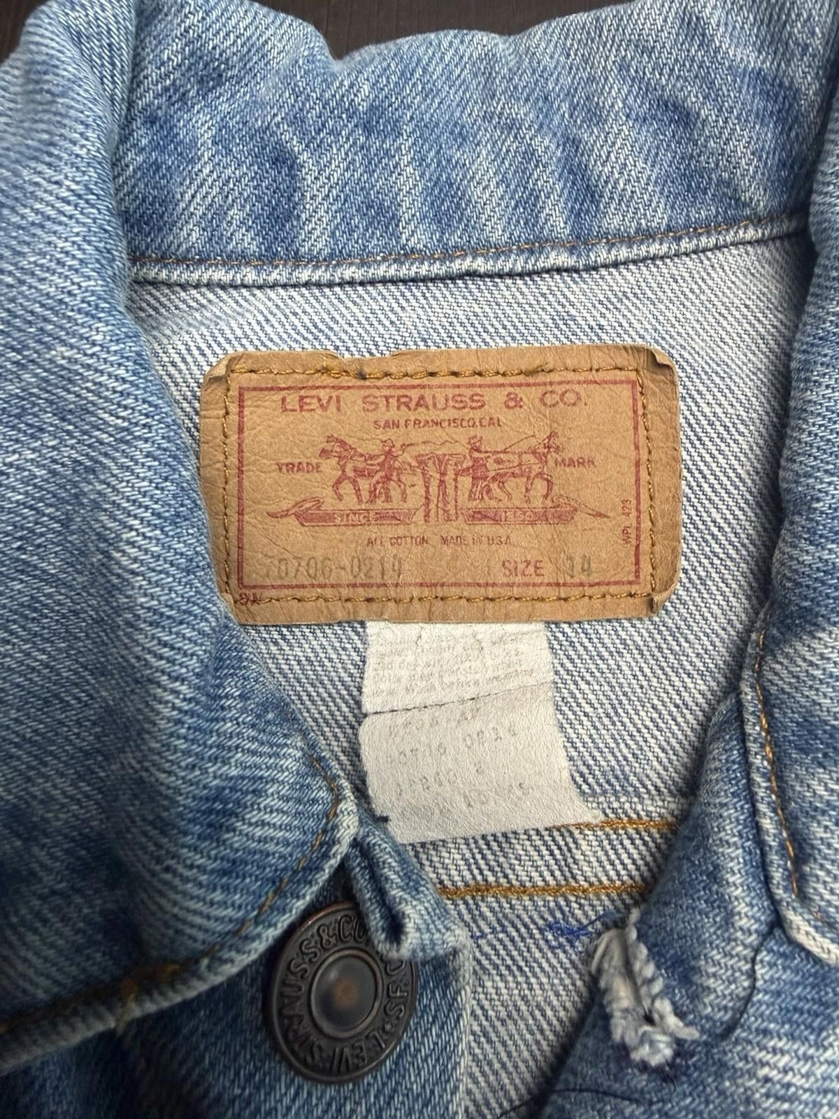 Levi's Vintage 80s 90s Levi’s 70506 Youth Size 14 Denim Jacket USA Size US S / EU 44-46 / 1 - 10 Thumbnail