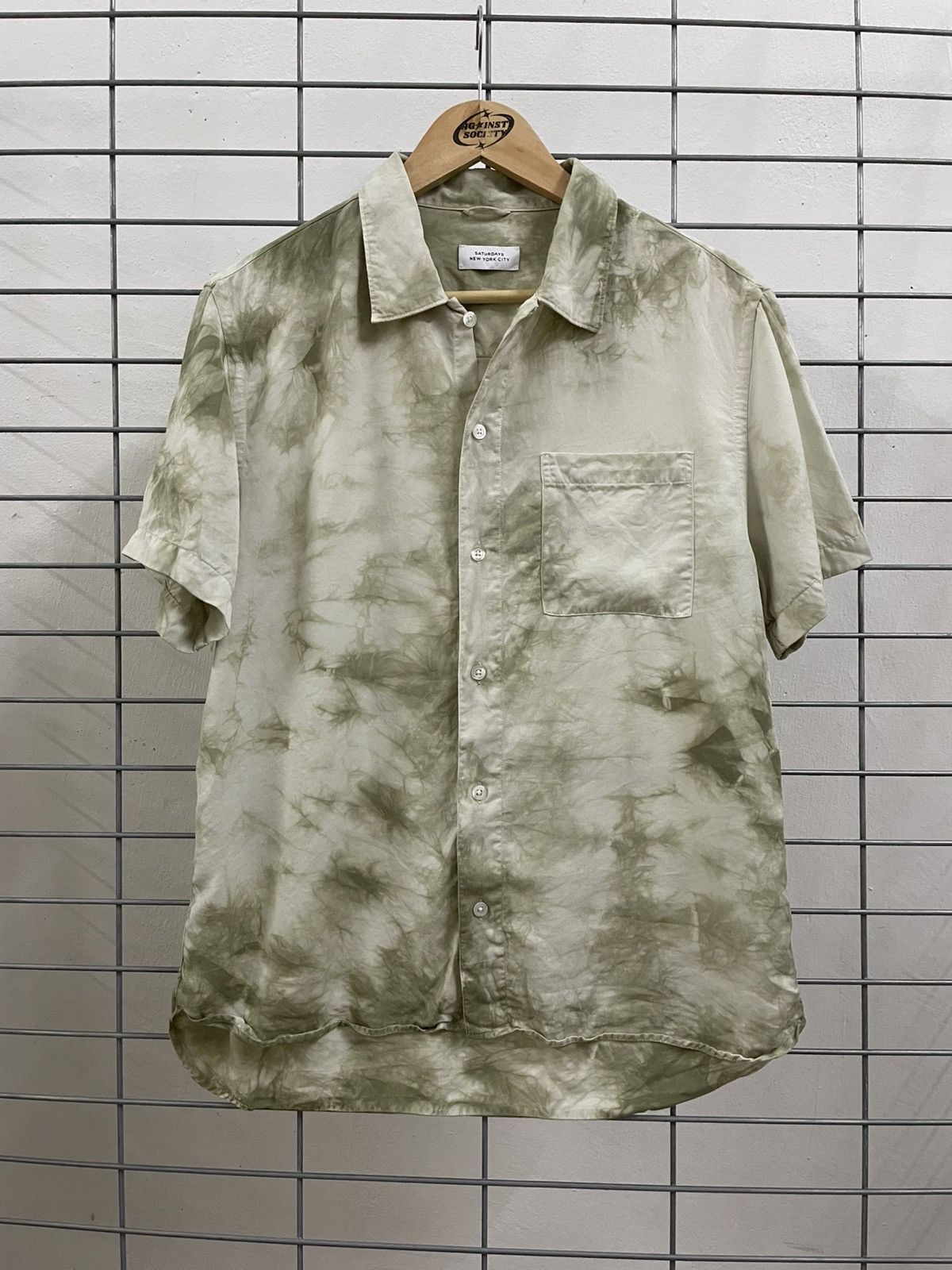 Saturdays NYC Saturday New York City Alpons Silk Shirt Size US M / EU 48-50 / 2 - 1 Thumbnail