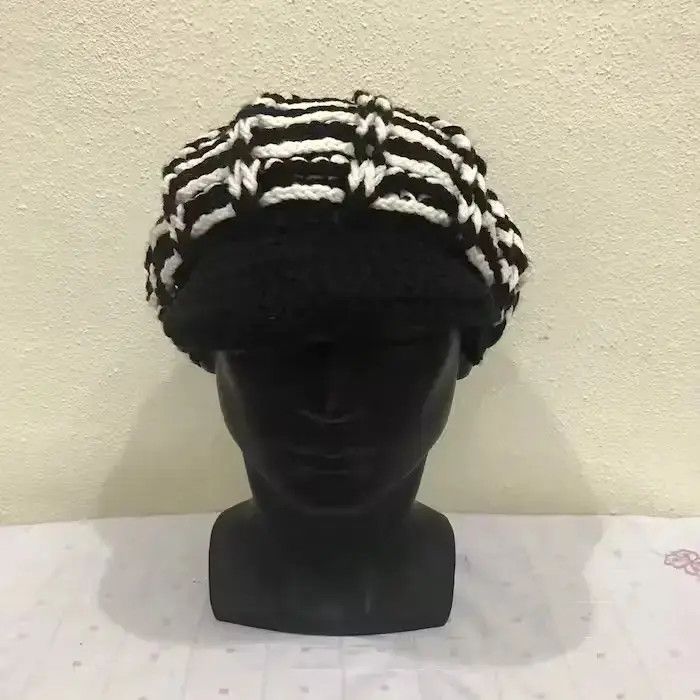 Japanese Brand Japanese Brand Stripe Jail Knit Hat Size ONE SIZE - 3 Thumbnail