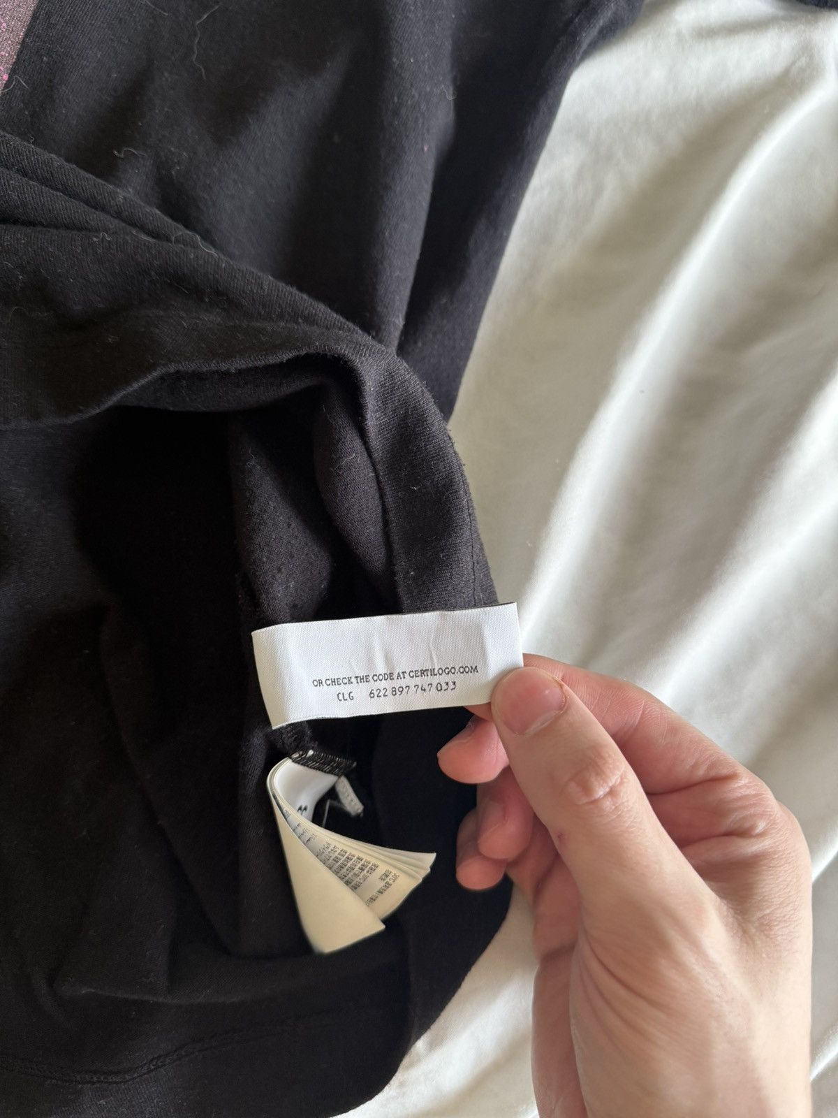 Off-White Off white Sprayed Caravaggio Print T shirt Size US S / EU 44-46 / 1 - 4 Thumbnail