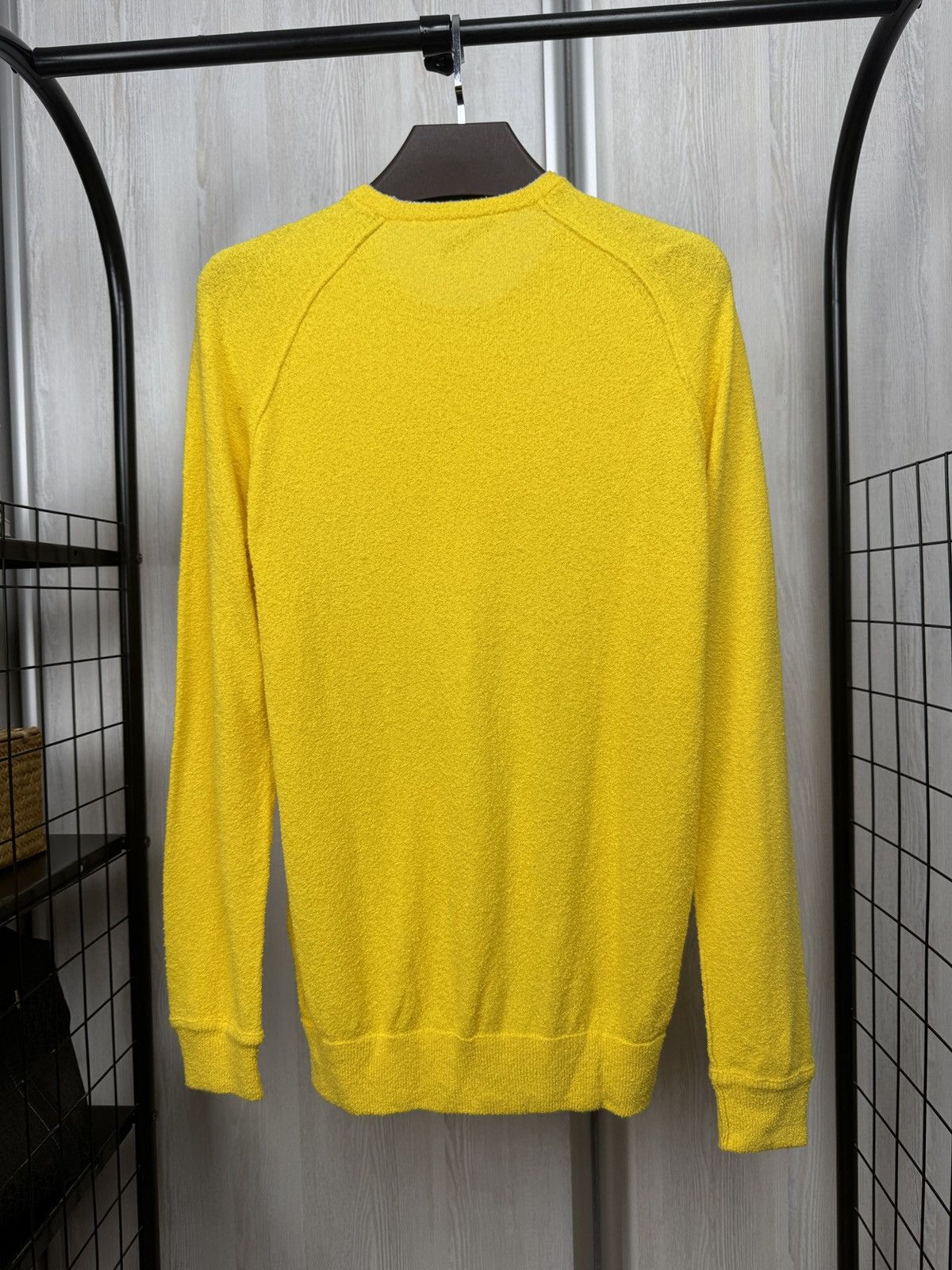 Roberto Collina Roberto Collina Towel style cotton fibre yellow sweatshirt Size US M / EU 48-50 / 2 - 8 Thumbnail