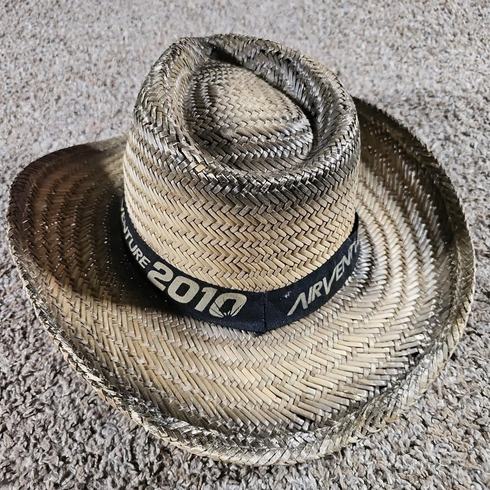 The Unbranded Brand 2010 EAA OSHKOSH AIRVENTURE Straw Hat OSFA Size ONE SIZE - 3 Thumbnail