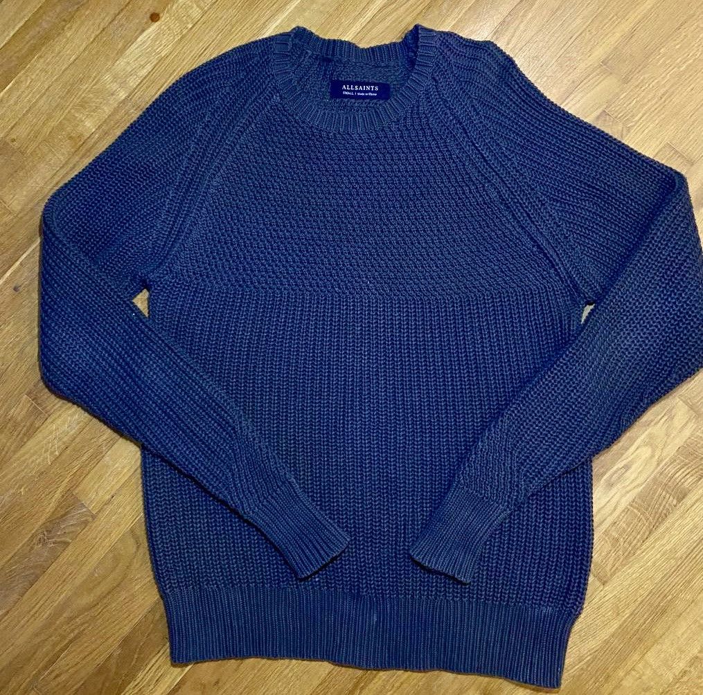 Other Allsaints meakan crew khaki sweater Size US S / EU 44-46 / 1 - 1 Thumbnail