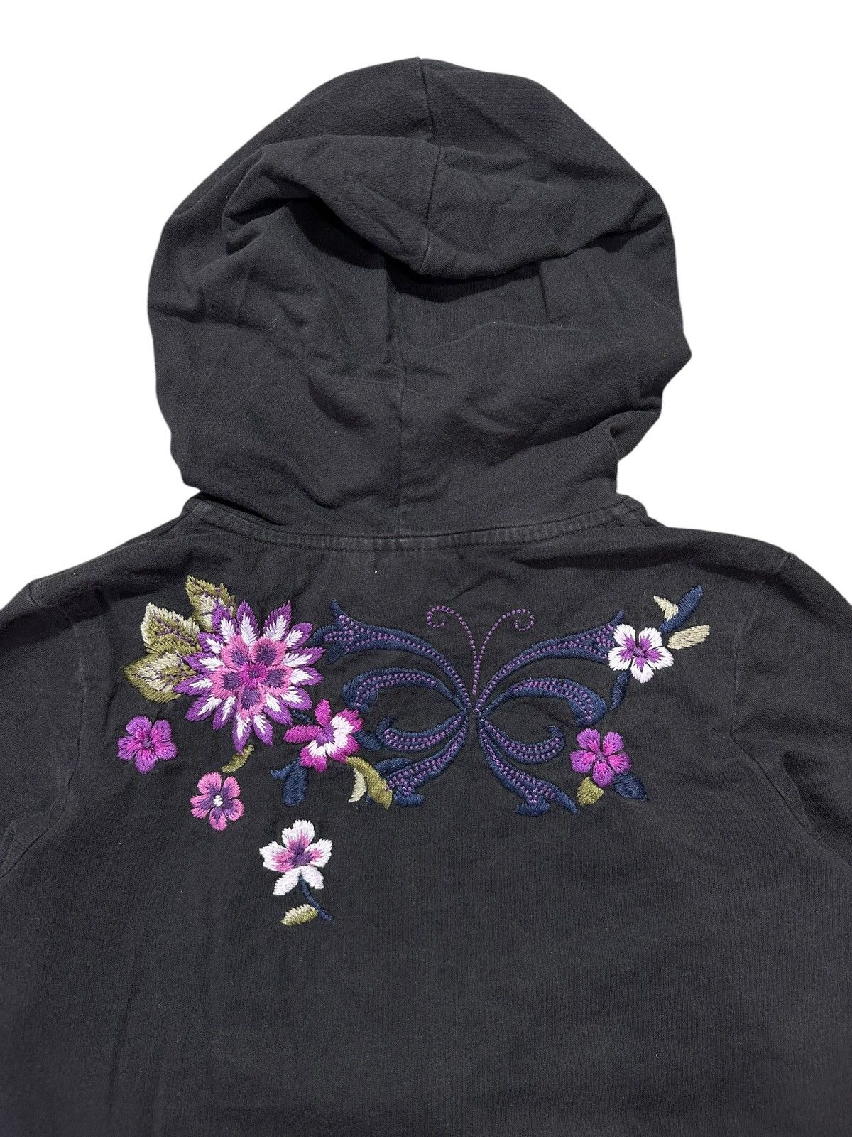 Le Grande Bleu (L.G.B.) INTERNATIONAL CONCEPT EMBROIDERY FLOWER ZIP HOODIE LGB STYLE Size S / US 4 / IT 40 - 7 Thumbnail