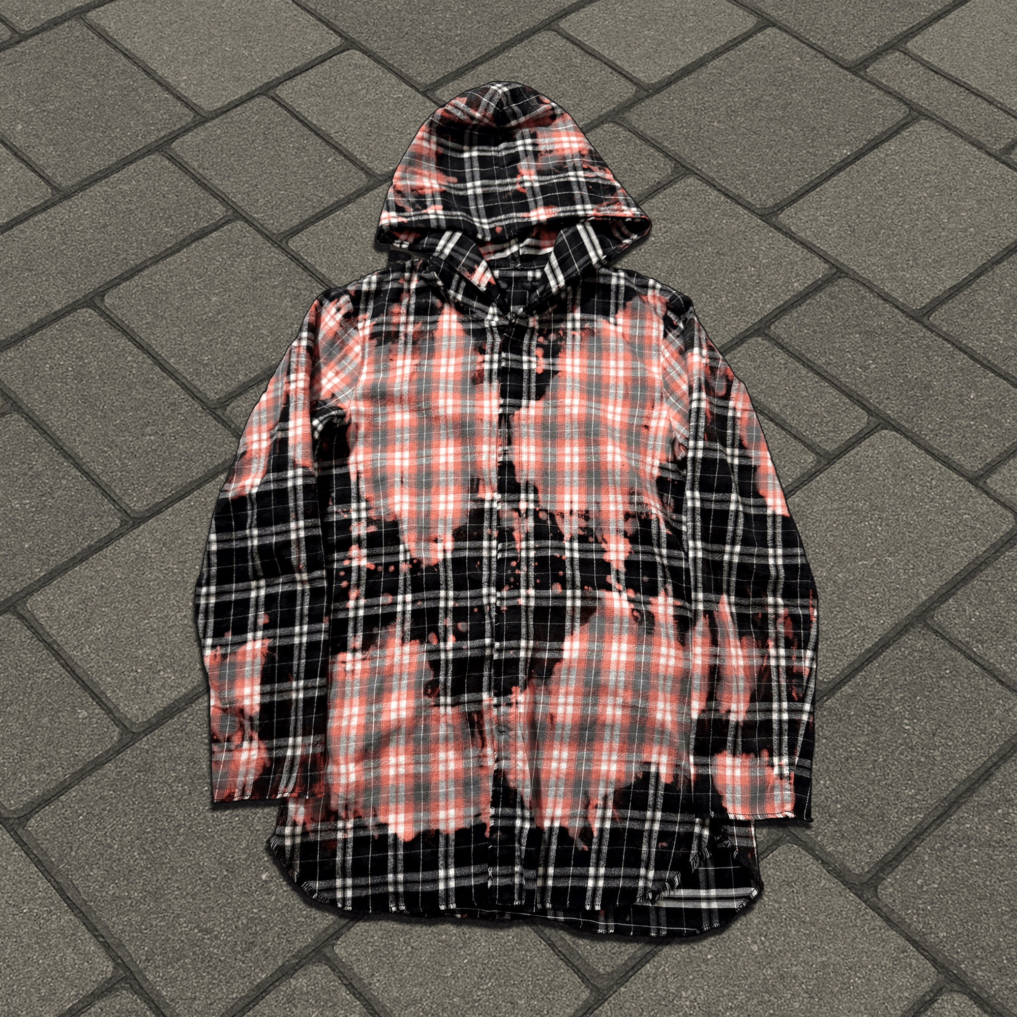 Vlone SS18 Vlone Bleach Flannel | Grailed