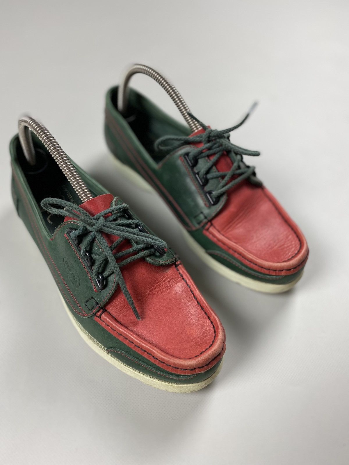 Church's Church’s 2000 Antigua Marine men’s leather boat shoes Size US 8.5 / EU 41-42 - 4 Thumbnail