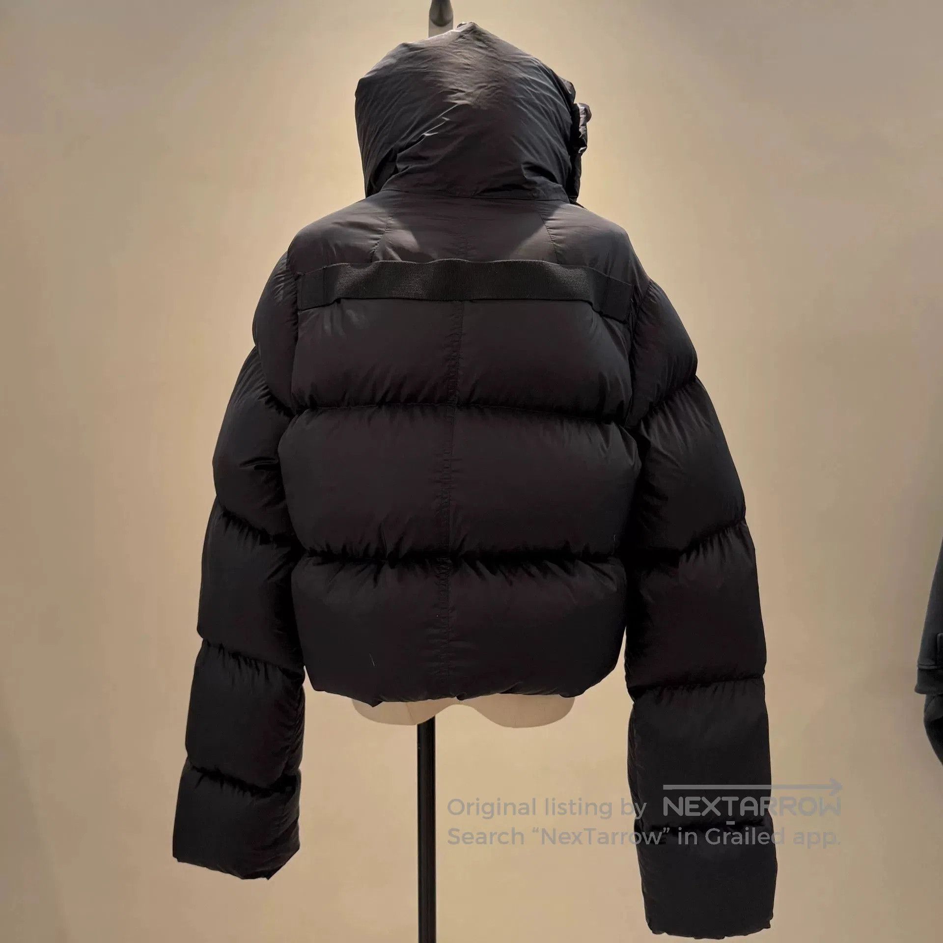Rick Owens rick owens black puffer jacket with collar. Size US M / EU 48-50 / 2 - 3 Thumbnail