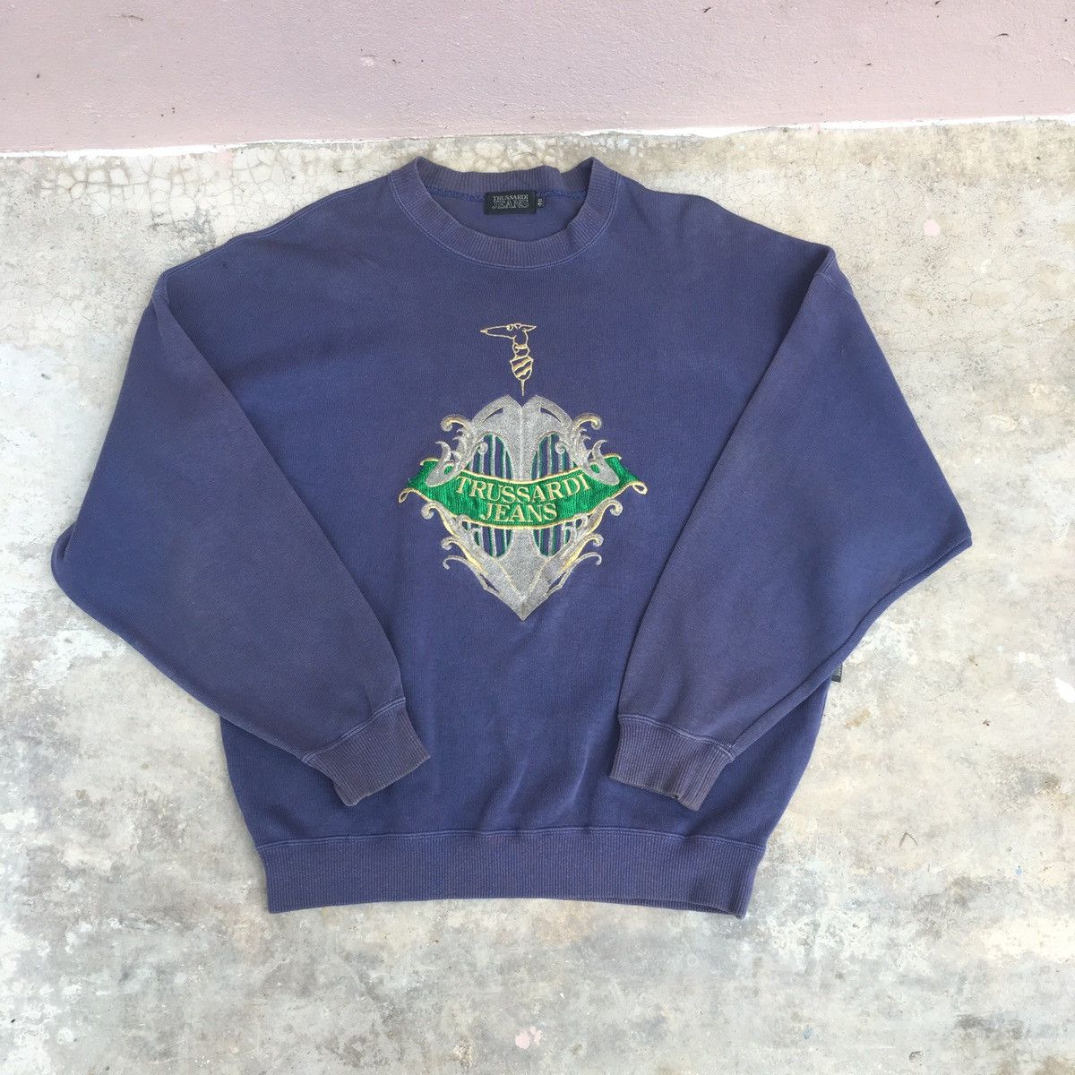 Trussardi × Vintage Vintage Trussardi Crewneck Size US M / EU 48-50 / 2 - 1 Thumbnail