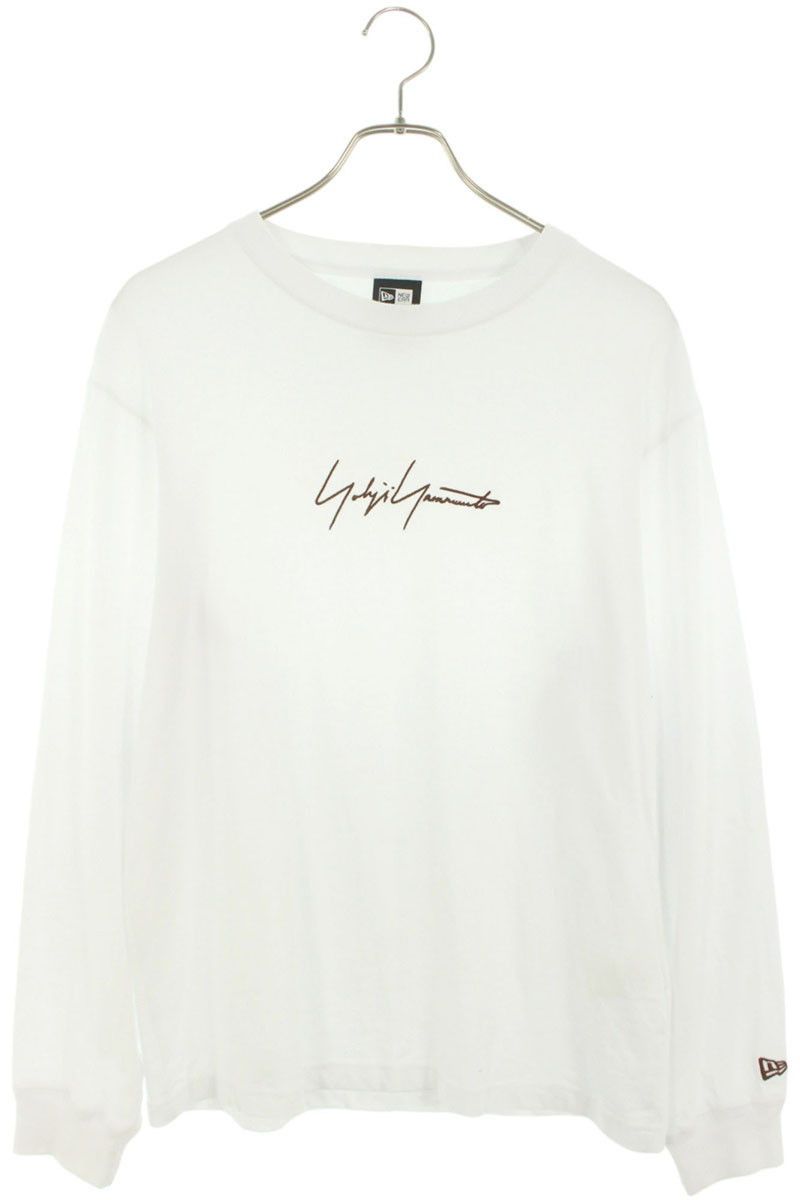 Yohji Yamamoto // Logo embroidered long-sleeved top