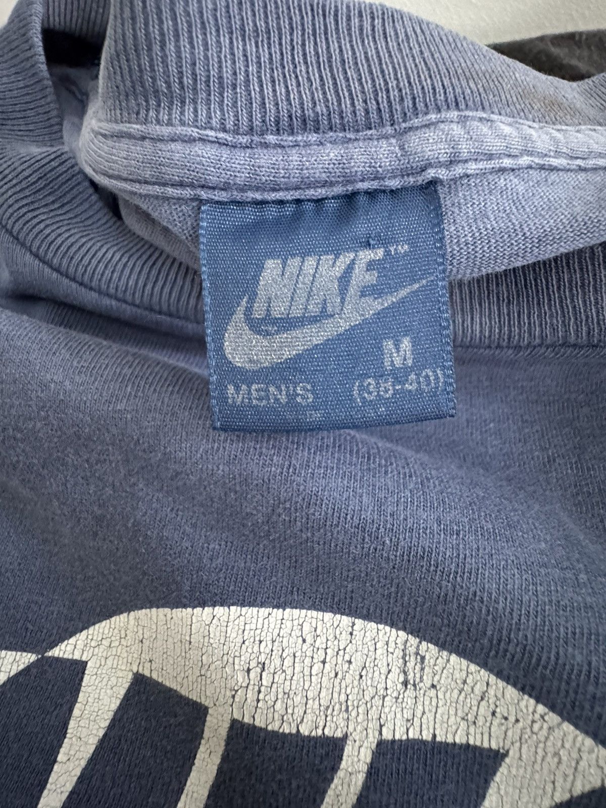Nike Vintage 80’s Blue Tag Nike LS T-Shirt Size US M / EU 48-50 / 2 - 9 Thumbnail