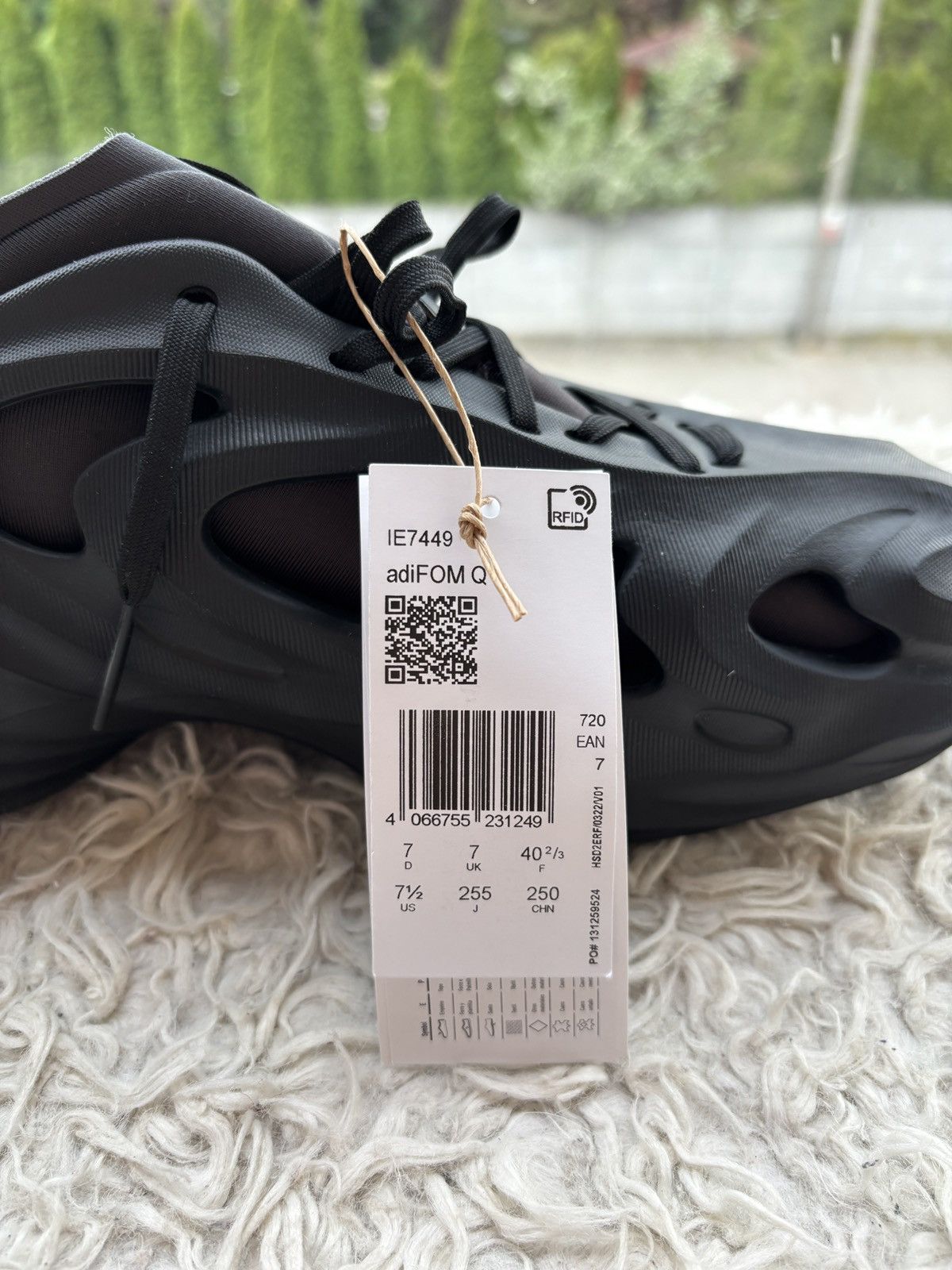 Adidas Adidas adiFOM Q "Carbon/Core Black" Size US 7.5 / EU 40-41 - 9 Thumbnail