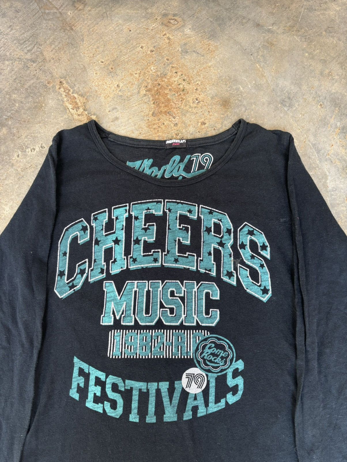 Hysteric Glamour × If Six Was Nine × Japanese Brand Y2k Underwraps Cheers Music Longsleeve Size US M / EU 48-50 / 2 - 4 Thumbnail