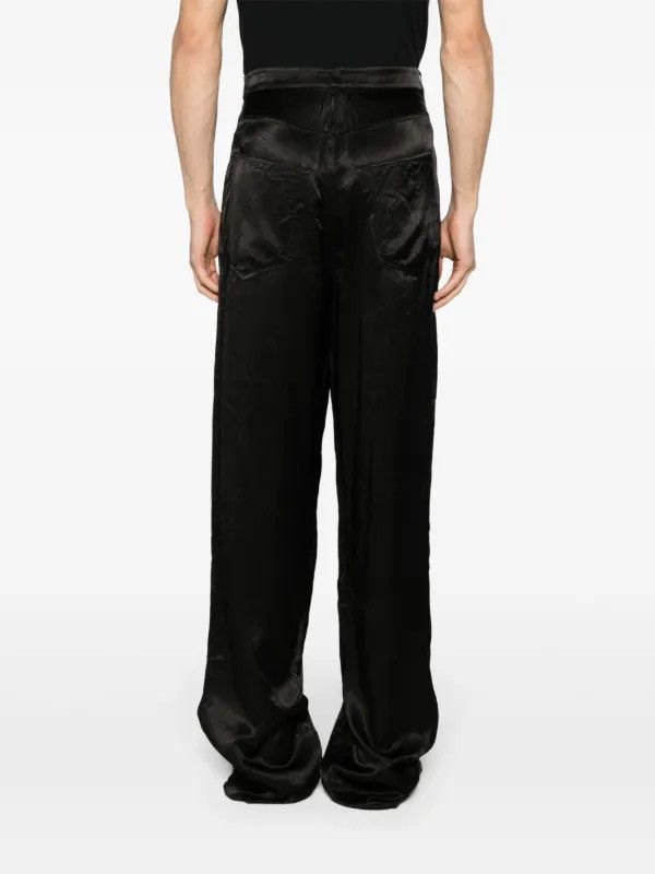 Balenciaga SS22 Balenciaga Loose-cut Satin Trousers Size US 31 - 3 Thumbnail