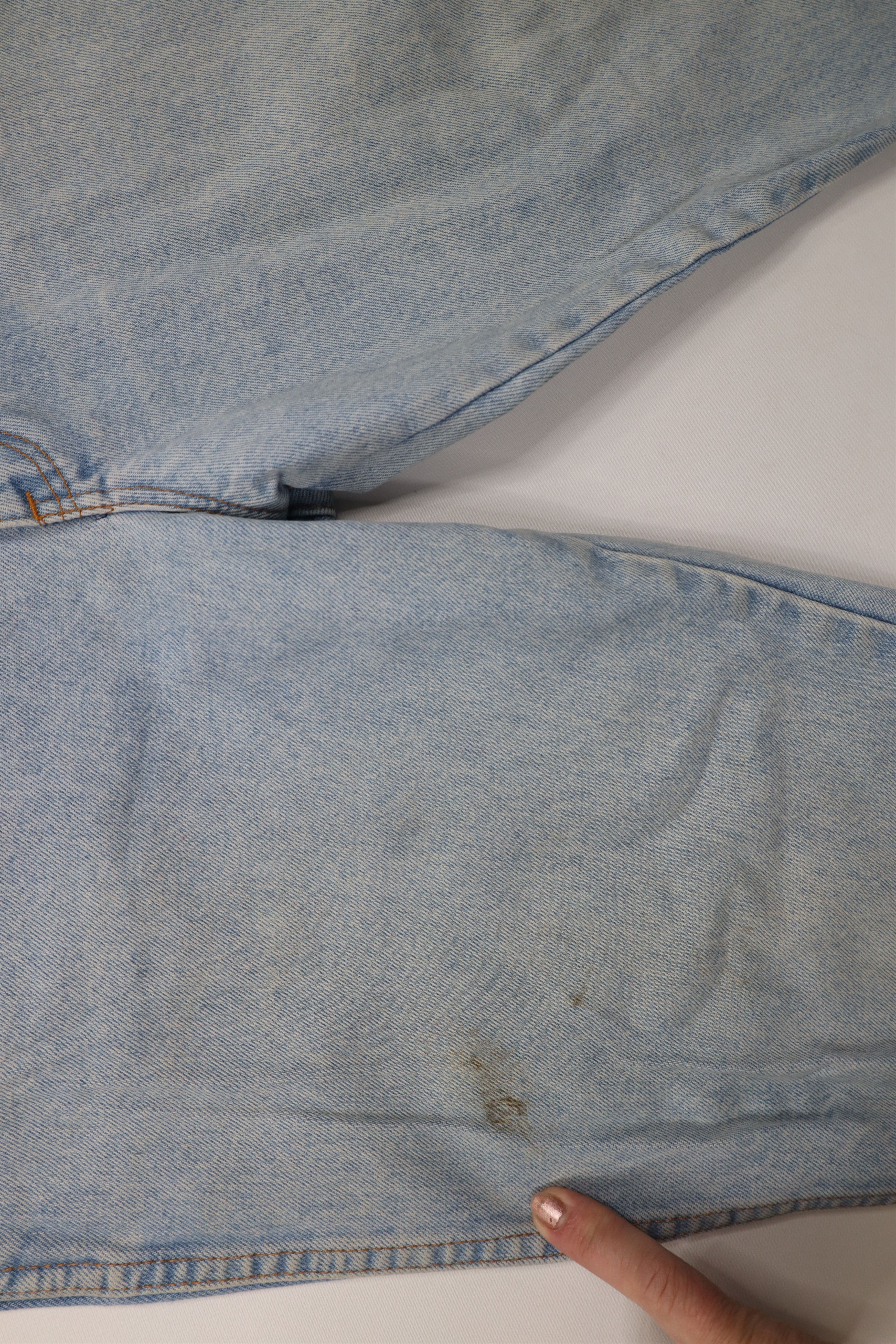 Vintage Vintage 80s 90s Streetwear Tapered Leg Denim Jeans Blue Size 32" / US 10 / IT 46 - 7 Thumbnail