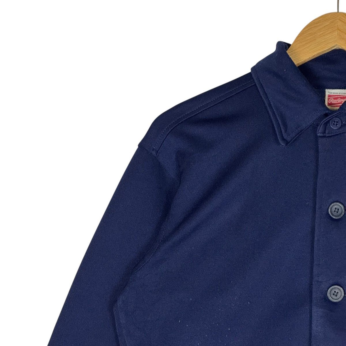 Asics Rawlings By Asics Casual Button Up Jacket Size US S / EU 44-46 / 1 - 3 Thumbnail