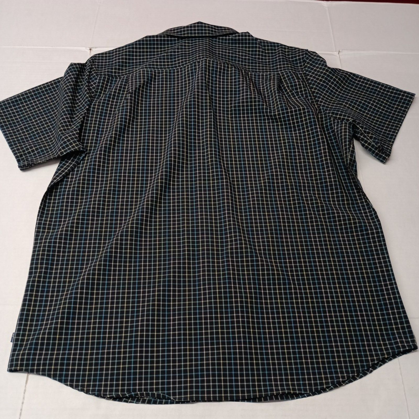 Chaps Chaps Performance Woven Shirt Mens Size 2XL Jet Black UPF 50 Size US XXL / EU 58 / 5 - 8 Thumbnail