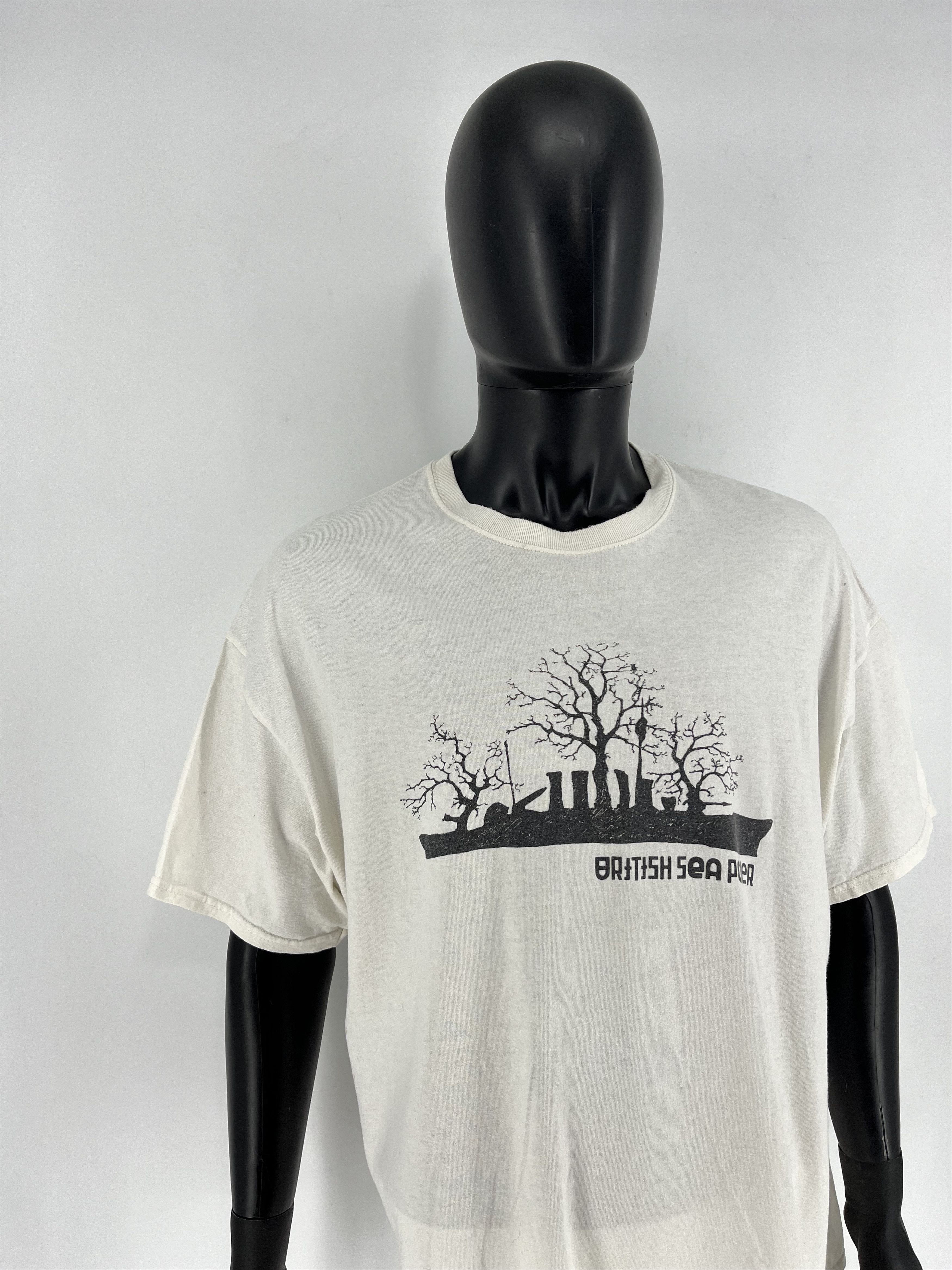 Band Tees × Vintage British Sea Power T Shirt like Shoegaze Britpop Sonic Youth Size US XXL / EU 58 / 5 - 3 Thumbnail