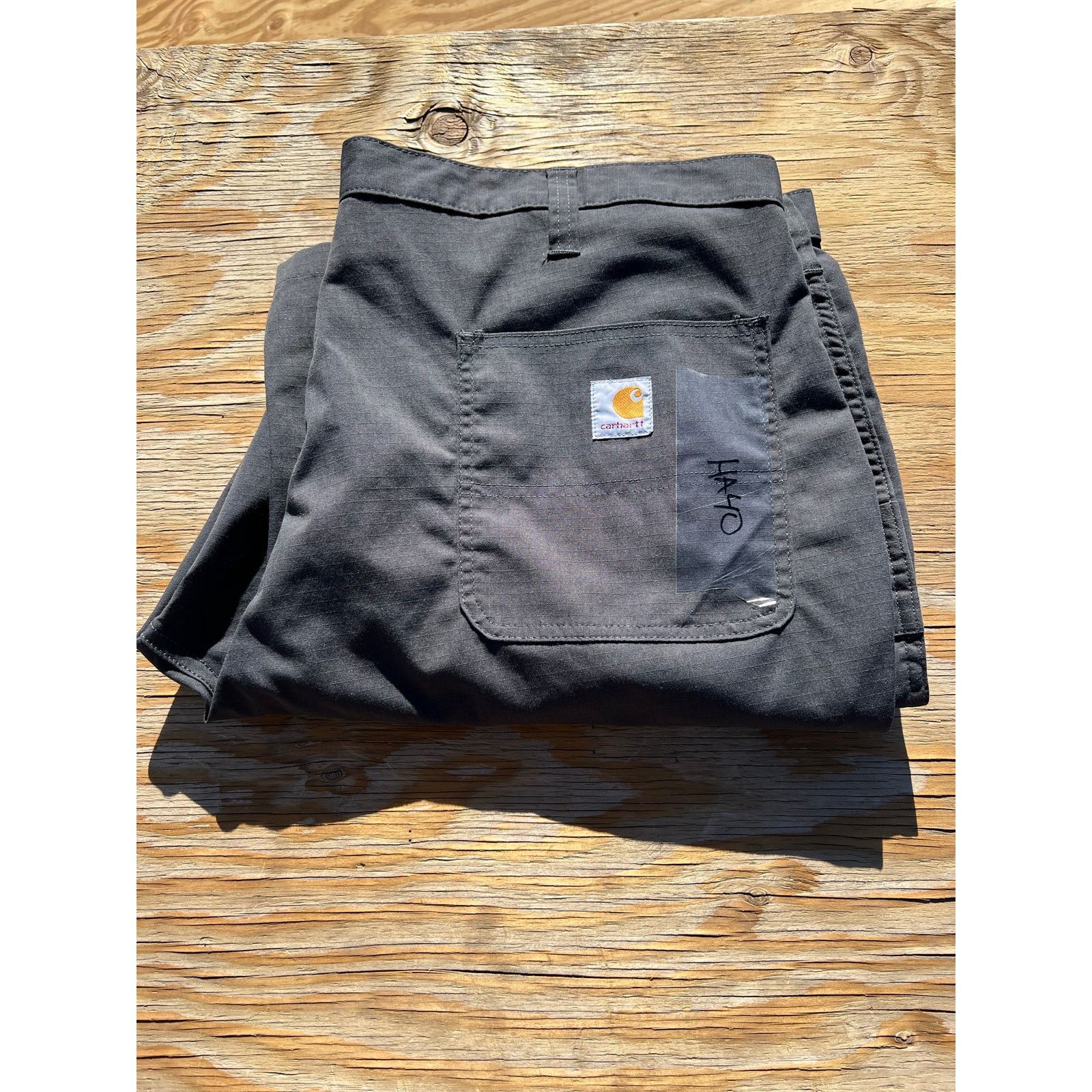 Carhartt Carhartt Relaxed Fit Gray Canvas Work Pants Mens 40x32 Size US 40 / EU 56 - 1 Thumbnail