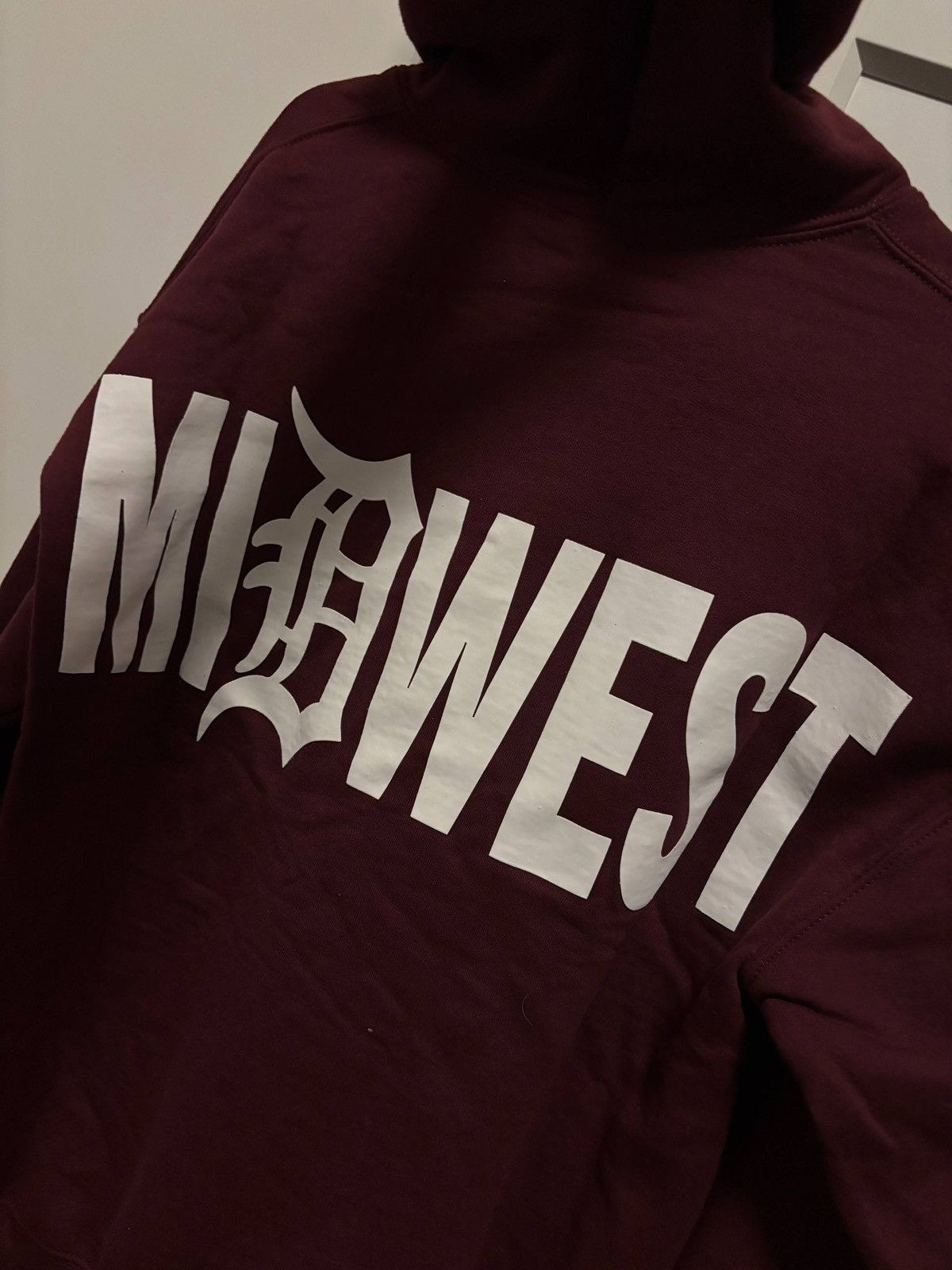 S4LEM S4LEM MIDWEST HOODIE BURGUNDY LARGE Size US M / EU 48-50 / 2 - 5 Thumbnail