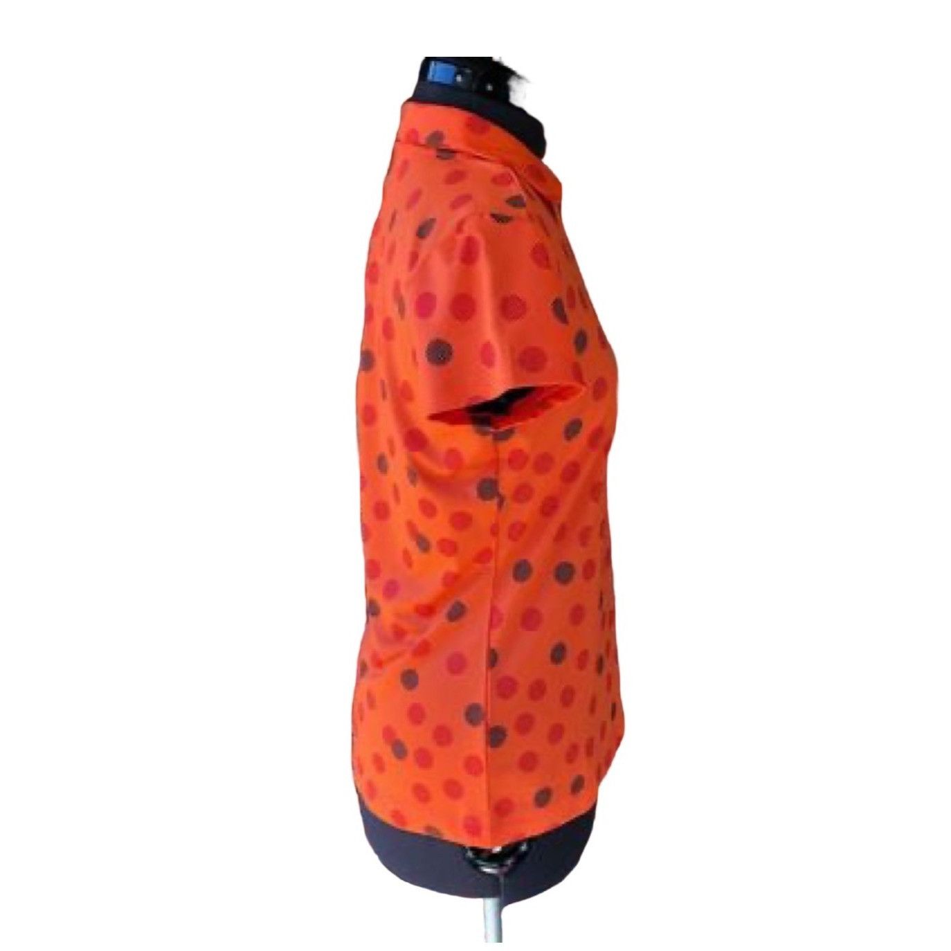 Nike Nike Golf Tour Performance Dri-Fit Polo Shirt Orange Polka D Size S / US 4 / IT 40 - 4 Thumbnail