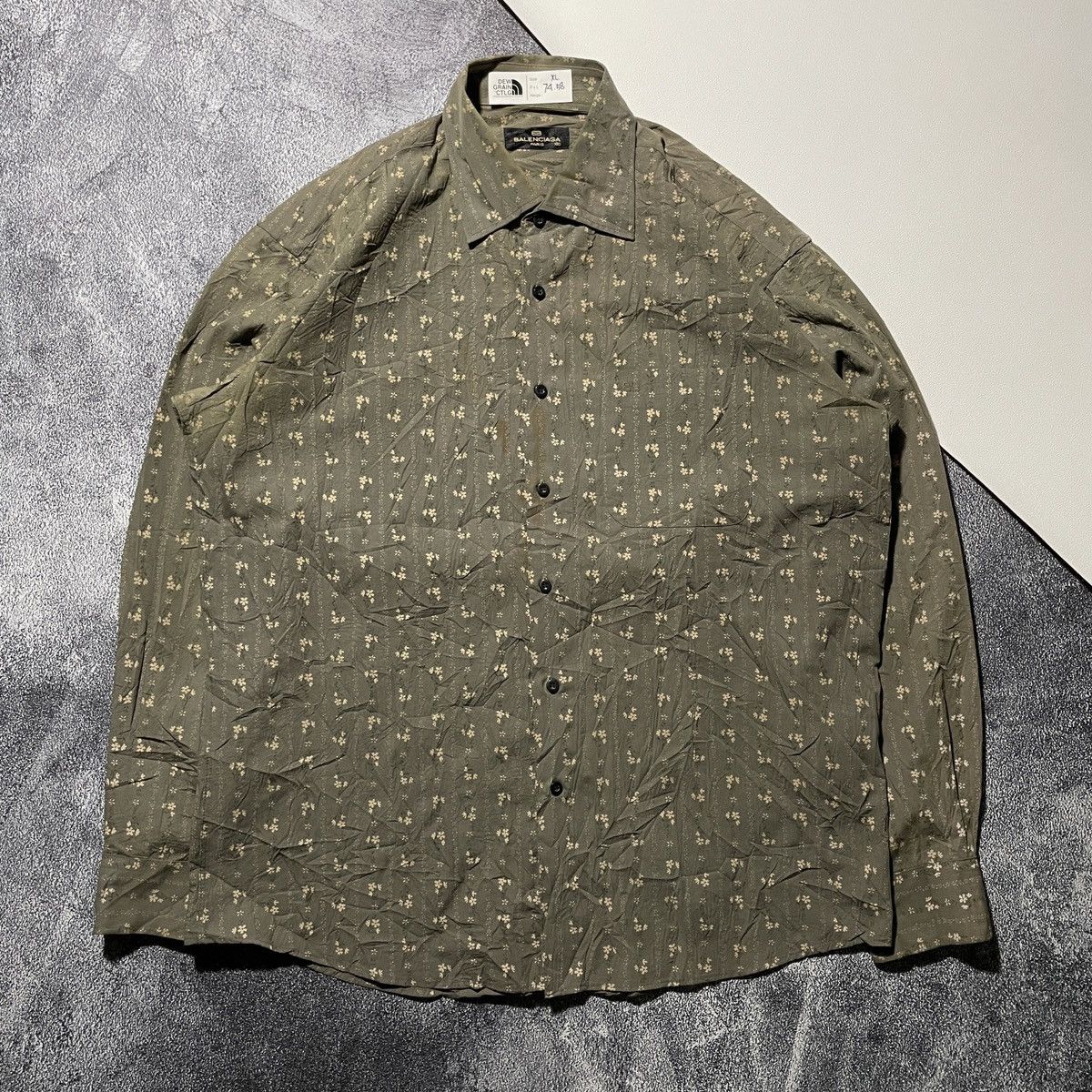 Balenciaga BALENCIAGA SHIRTS PATTERN BB EMBRODIERED LOGO Size US XL / EU 56 / 4 - 1 Thumbnail