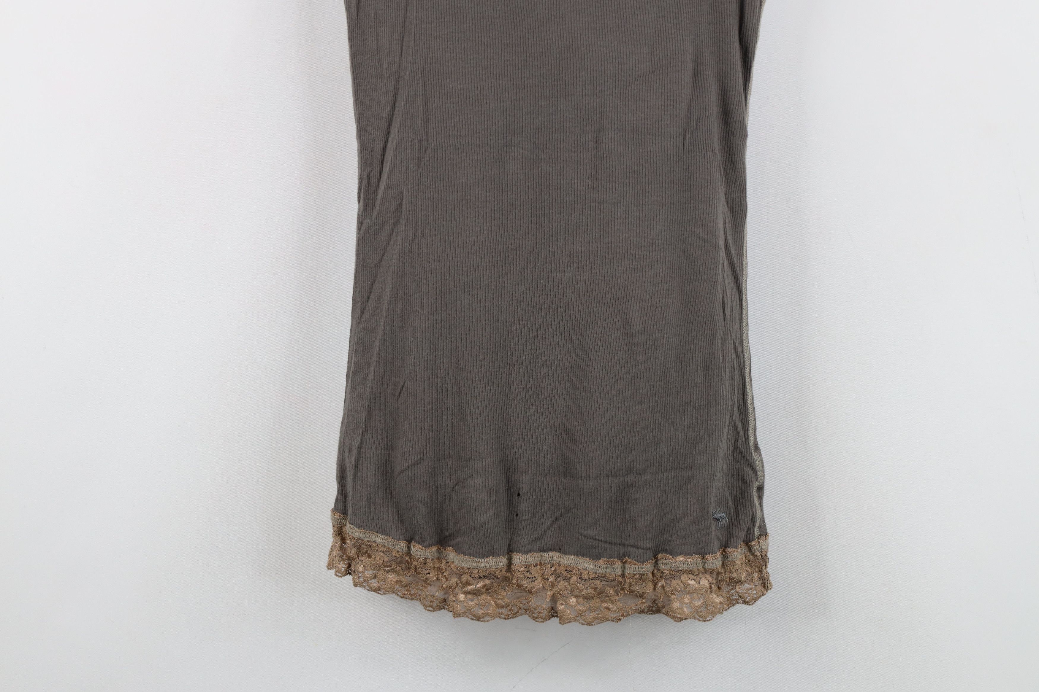 Abercrombie & Fitch Vintage 90s Y2K Abercrombie & Fitch Lace Tank Top T-Shirt Size M / US 6-8 / IT 42-44 - 3 Thumbnail
