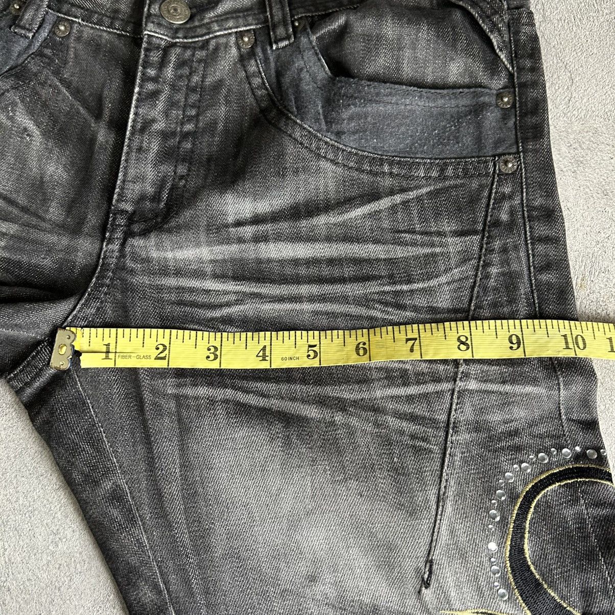 Tornado Mart ( Rare🤩 ) Tornado Mart Art Tribal Flared Jeans Size US 33 - 16 Thumbnail