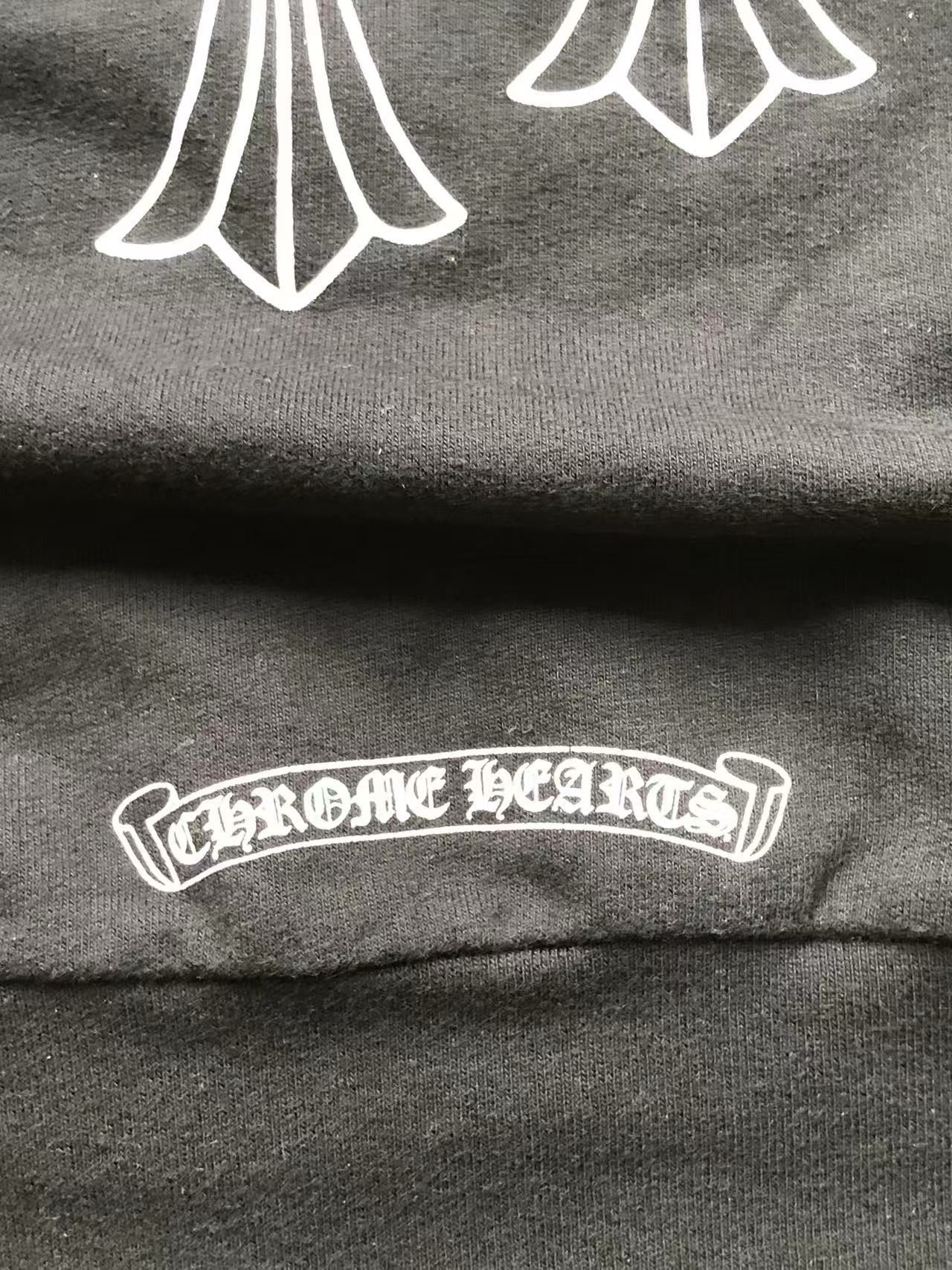 Chrome Hearts Chrome Hearts Red Horseshoe Logo Zip Up Hoodie Size M / US 6-8 / IT 42-44 - 4 Thumbnail