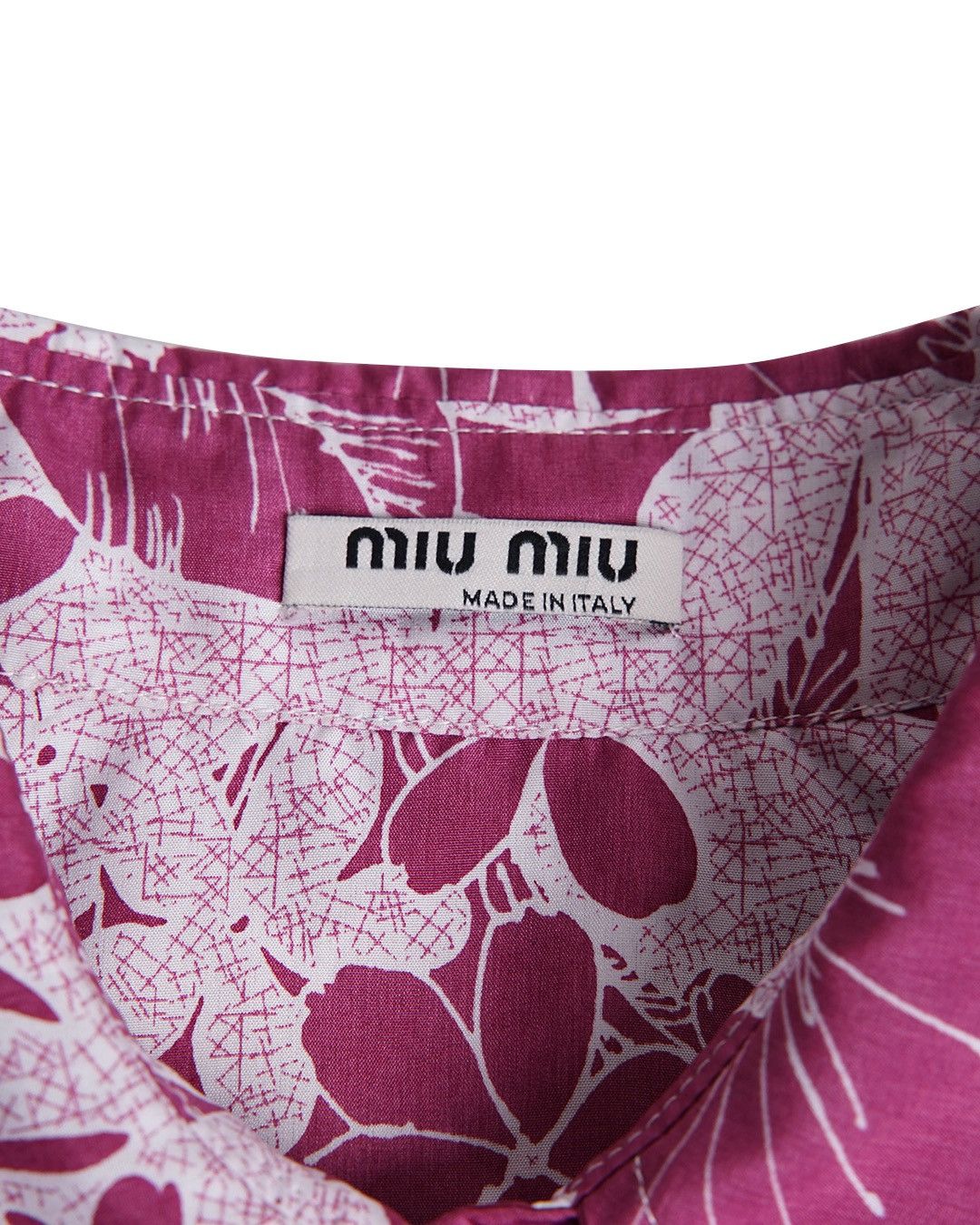 Miu Miu Miu Miu S/S2003 Floral Buttoned Up Top Size M / US 6-8 / IT 42-44 - 5 Thumbnail
