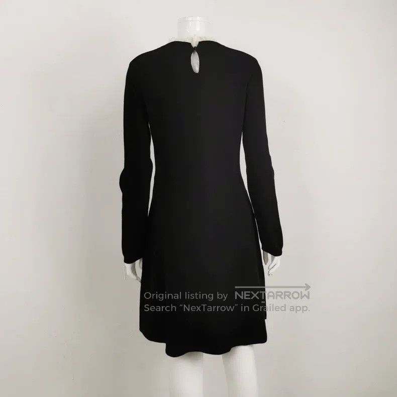 Valentino Valentino Floral pattern letter logo crew neck long-sleeve Size L / US 10 / IT 46 - 2 Thumbnail