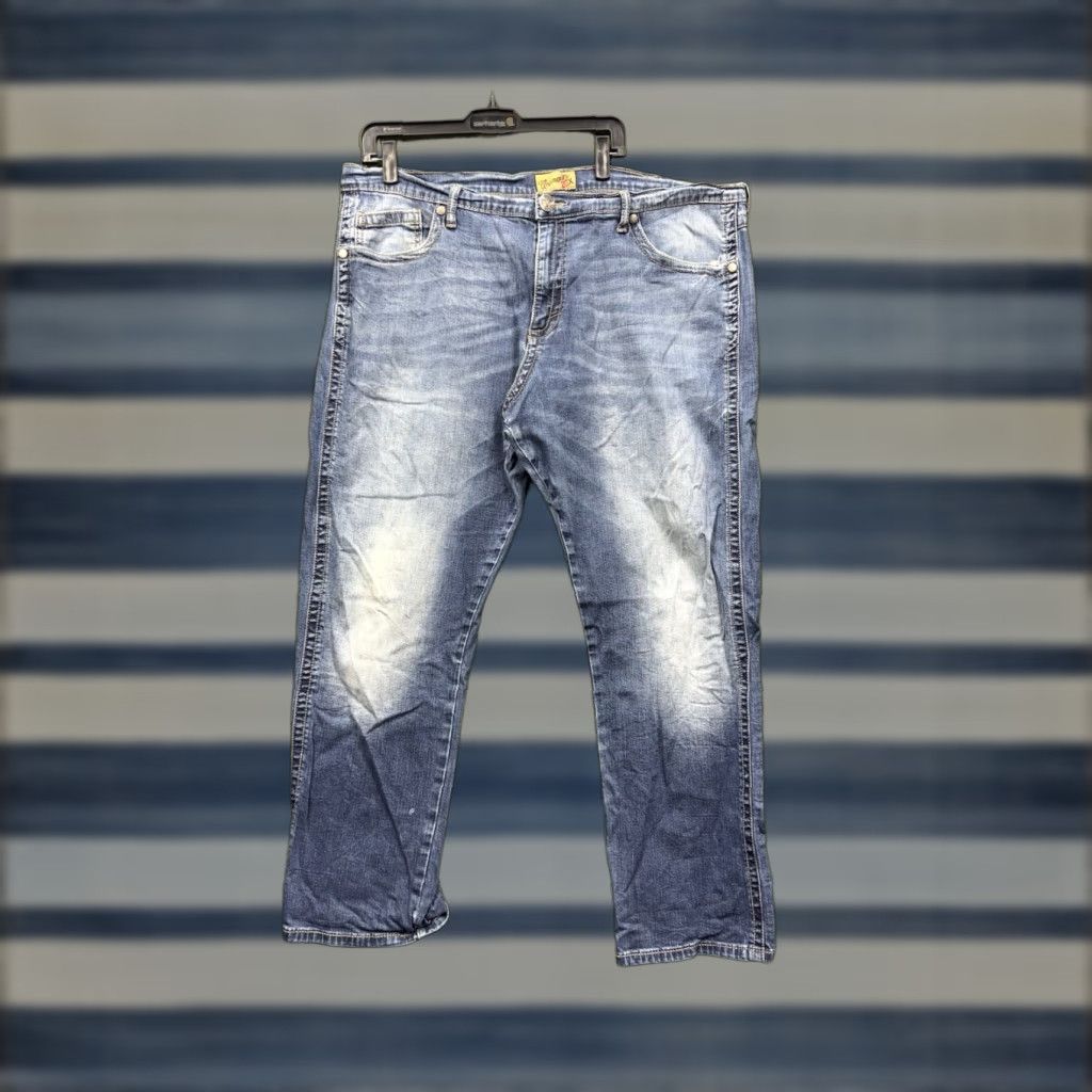 Wrangler VINTAGE Wrangler 20X Jeans Mens 40x30 Blue Style Straight Baggy Denim Pants 5-Pocket Mens Size US 40 / EU 56 - 1 Thumbnail