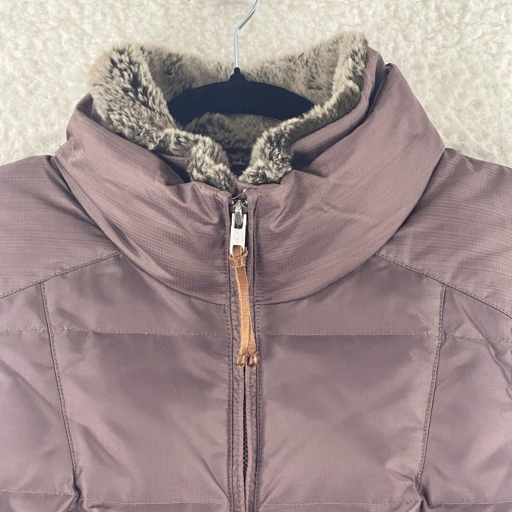 Eddie Bauer Eddie Bauer Vest Jacket Womens Large Brown Yukon Goose Down Full Zip Size L / US 10 / IT 46 - 3 Thumbnail