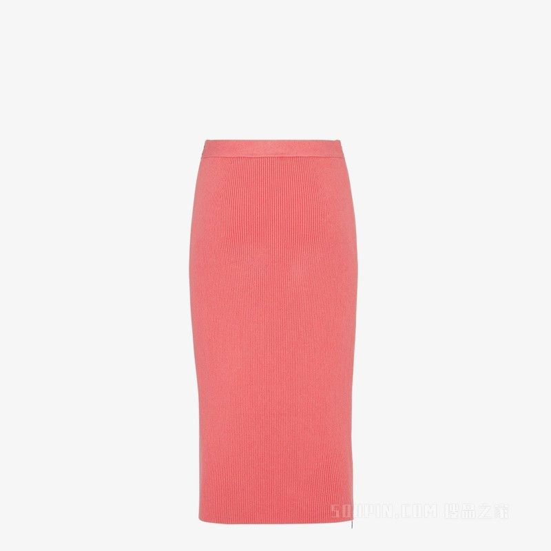 Fendi o1loc1c0824 Skirt in Pink Size 30" / US 8 / IT 44 - 2 Thumbnail