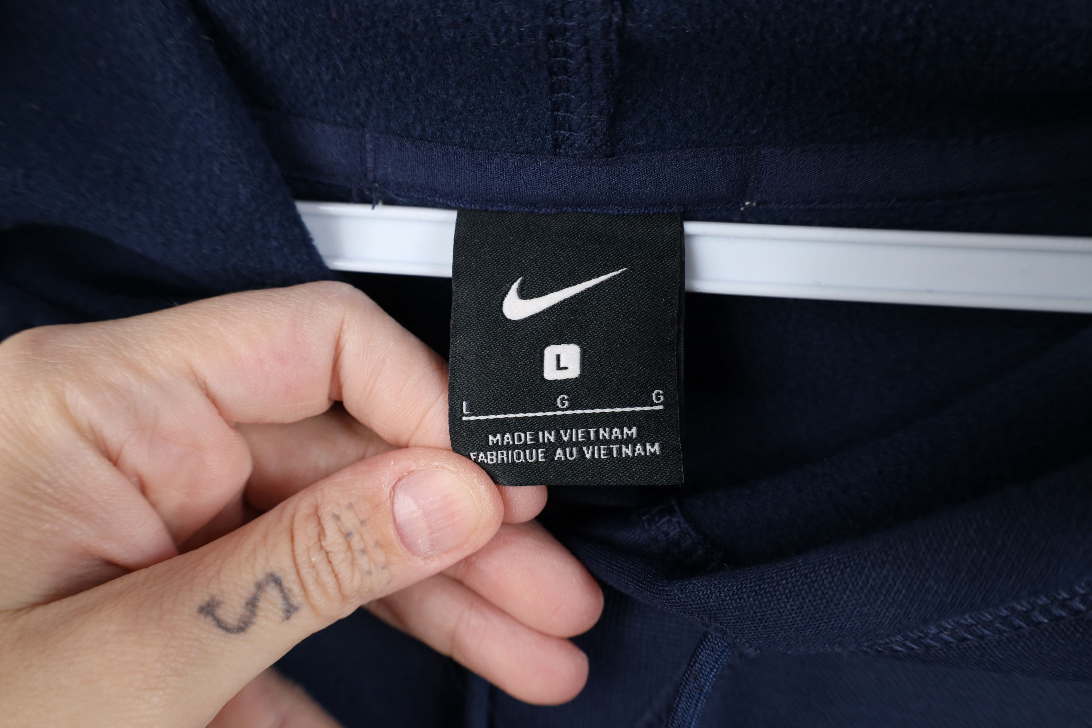 Nike Nike Scott Mini Swoosh University of Pittsburgh Hoodie Blue Size US L / EU 52-54 / 3 - 9 Thumbnail