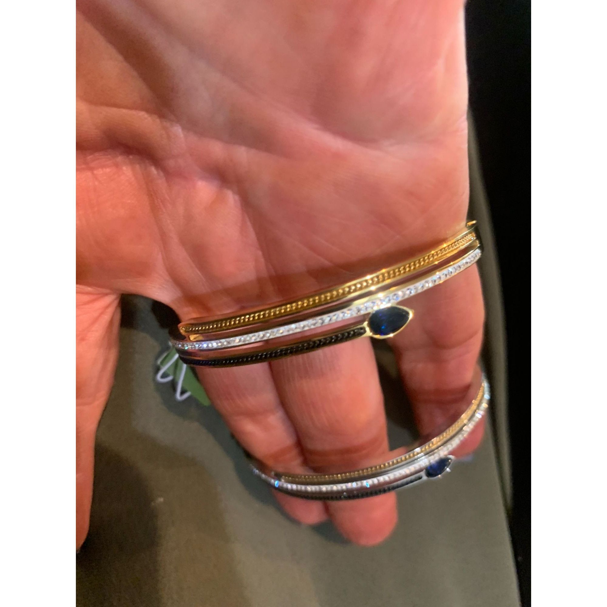 Other Stainless Steel MZ Collection Gold & Silver Tone Bangles Wit Size ONE SIZE - 4 Thumbnail