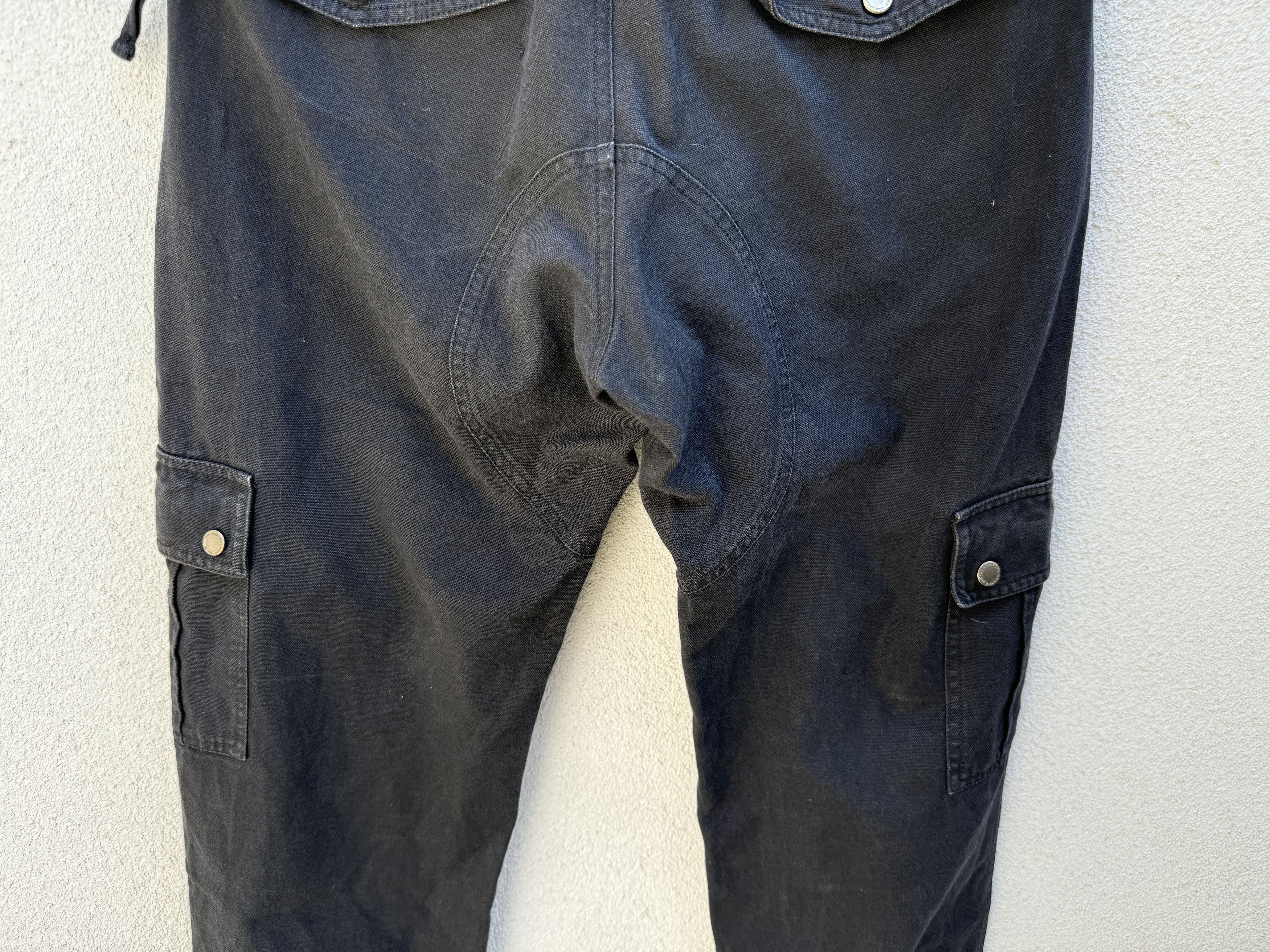 Absolut Joy Absolut Joy Vintage Black Cargo Pants Size M Size US 32 / EU 48 - 7 Thumbnail