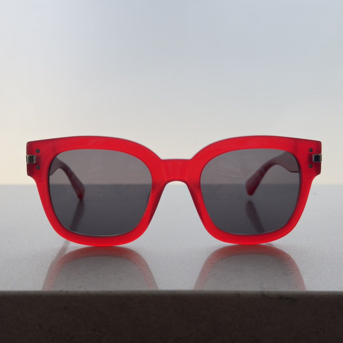 Amiri Amiri Red Sunglasses Size ONE SIZE - 1 Thumbnail