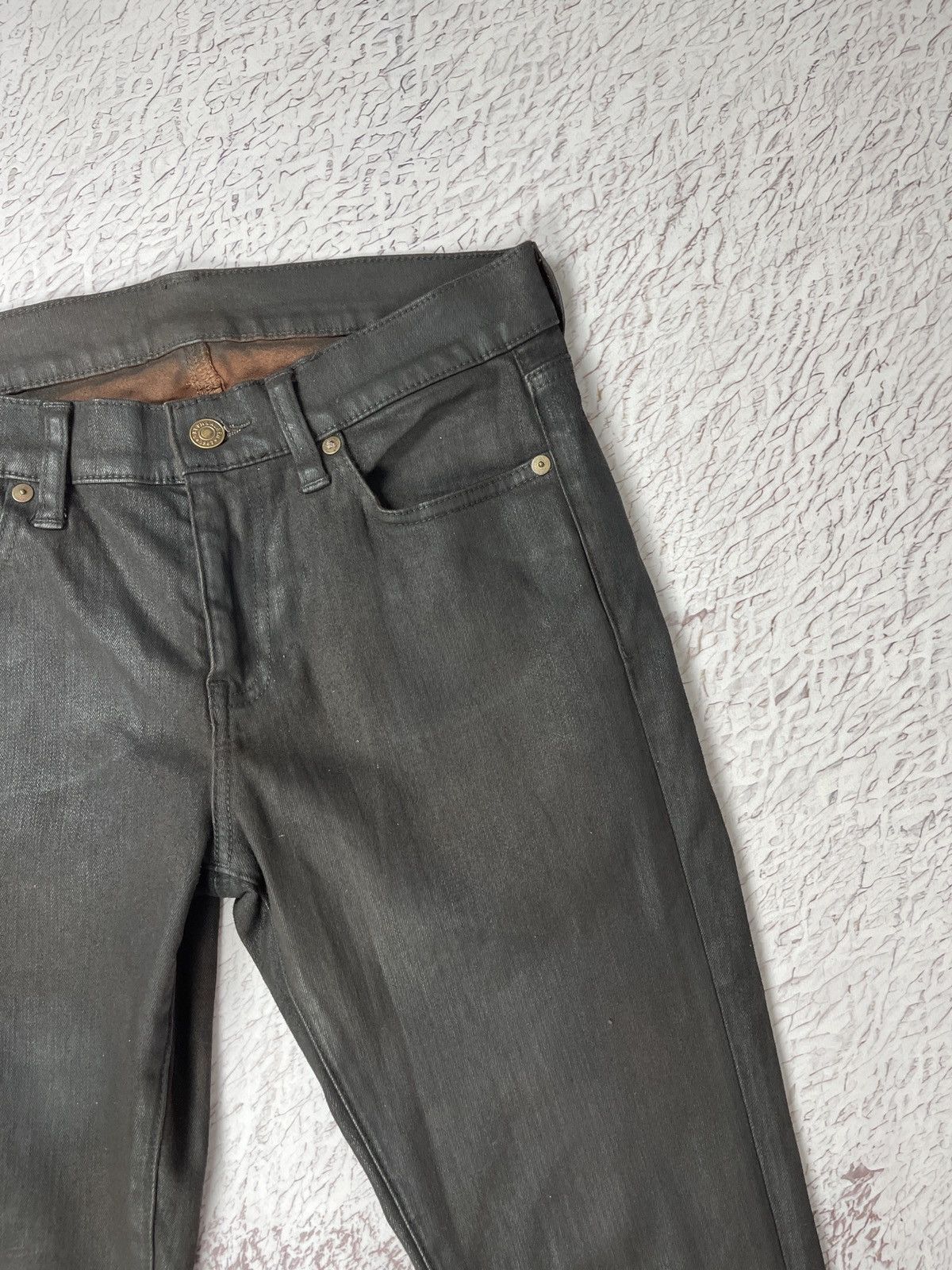 Polo Ralph Lauren Polo Ralph Lauren Talon zipper waxed style jeans pants Size 29" - 9 Thumbnail