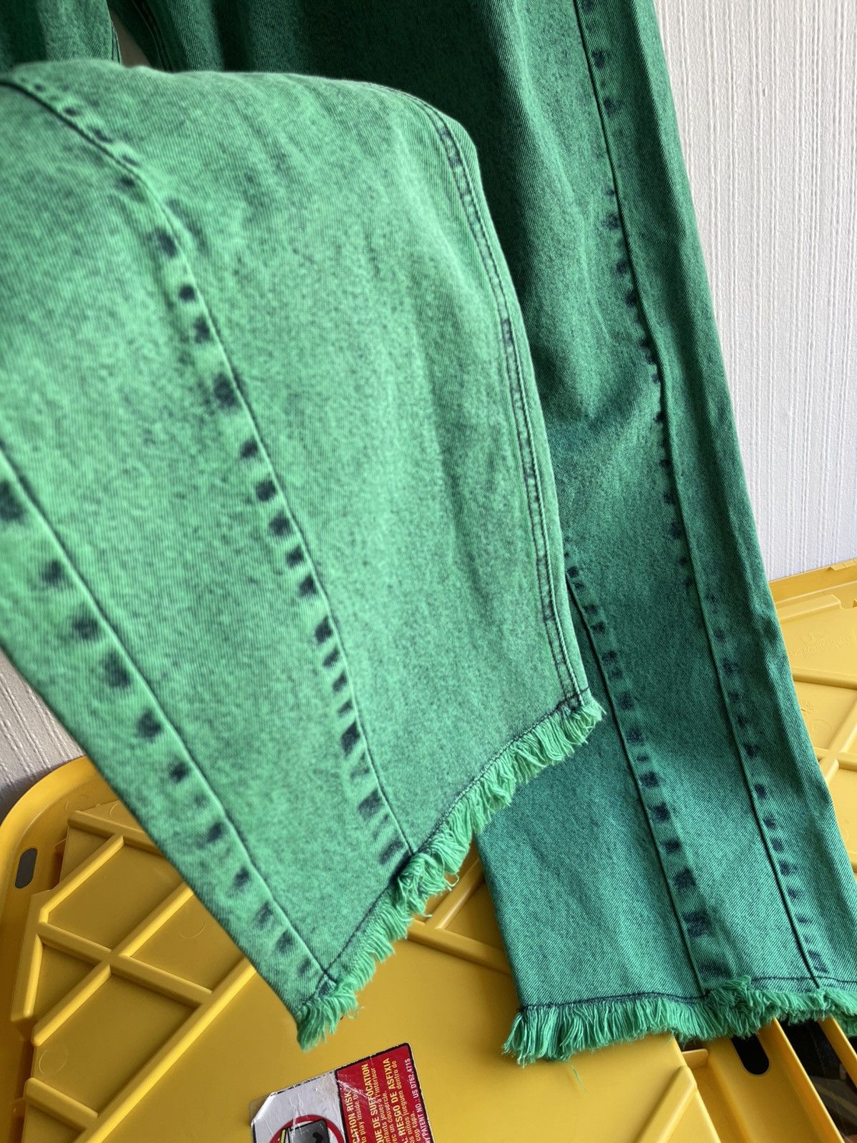 Willy Chavarria WILLY CHAVARRIA DOWNTOWN OVER GREEN DENIM SET Size US M / EU 48-50 / 2 - 15 Thumbnail